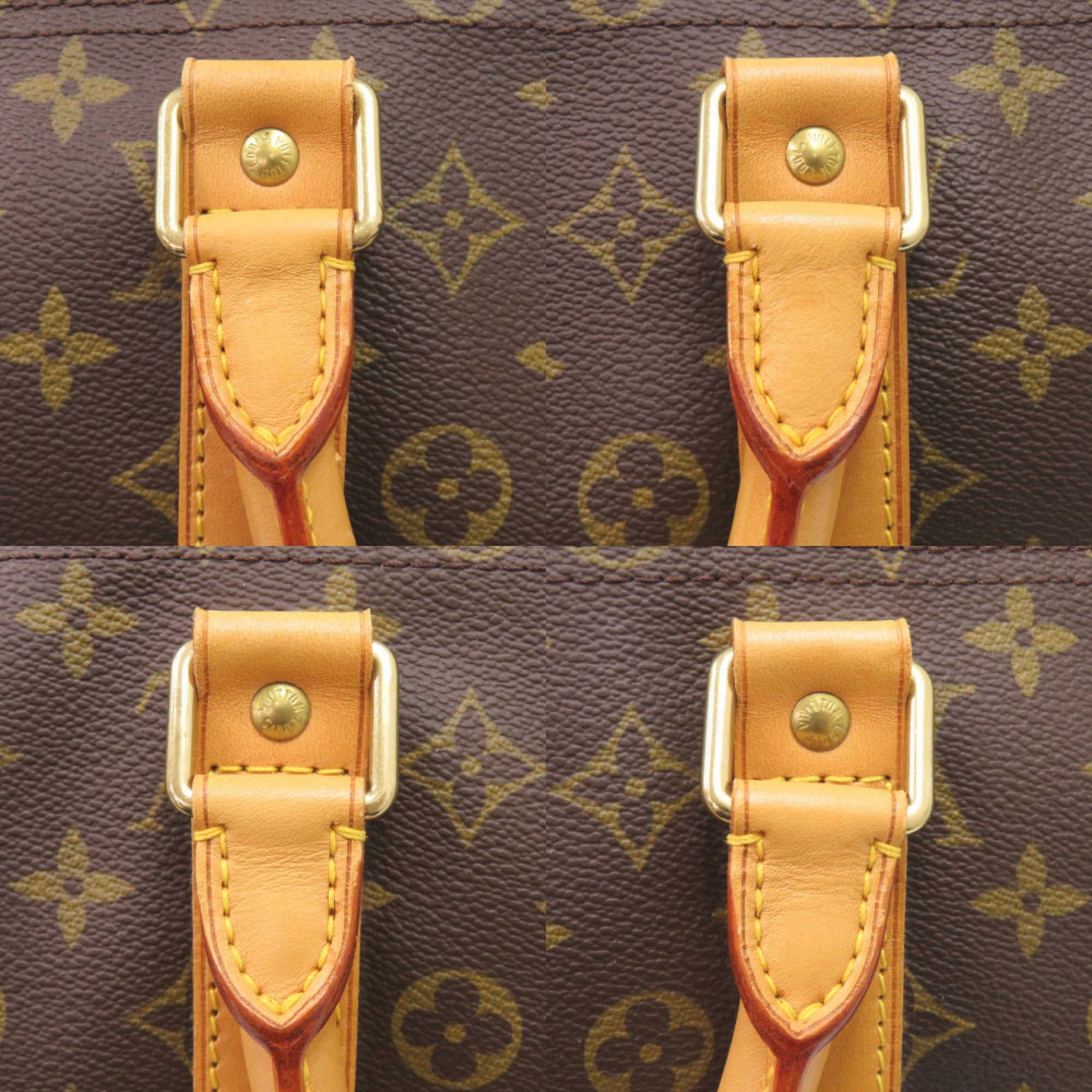 Louis Vuitton Brown Monogram Monogram Boston Bag (Pre-Owned)