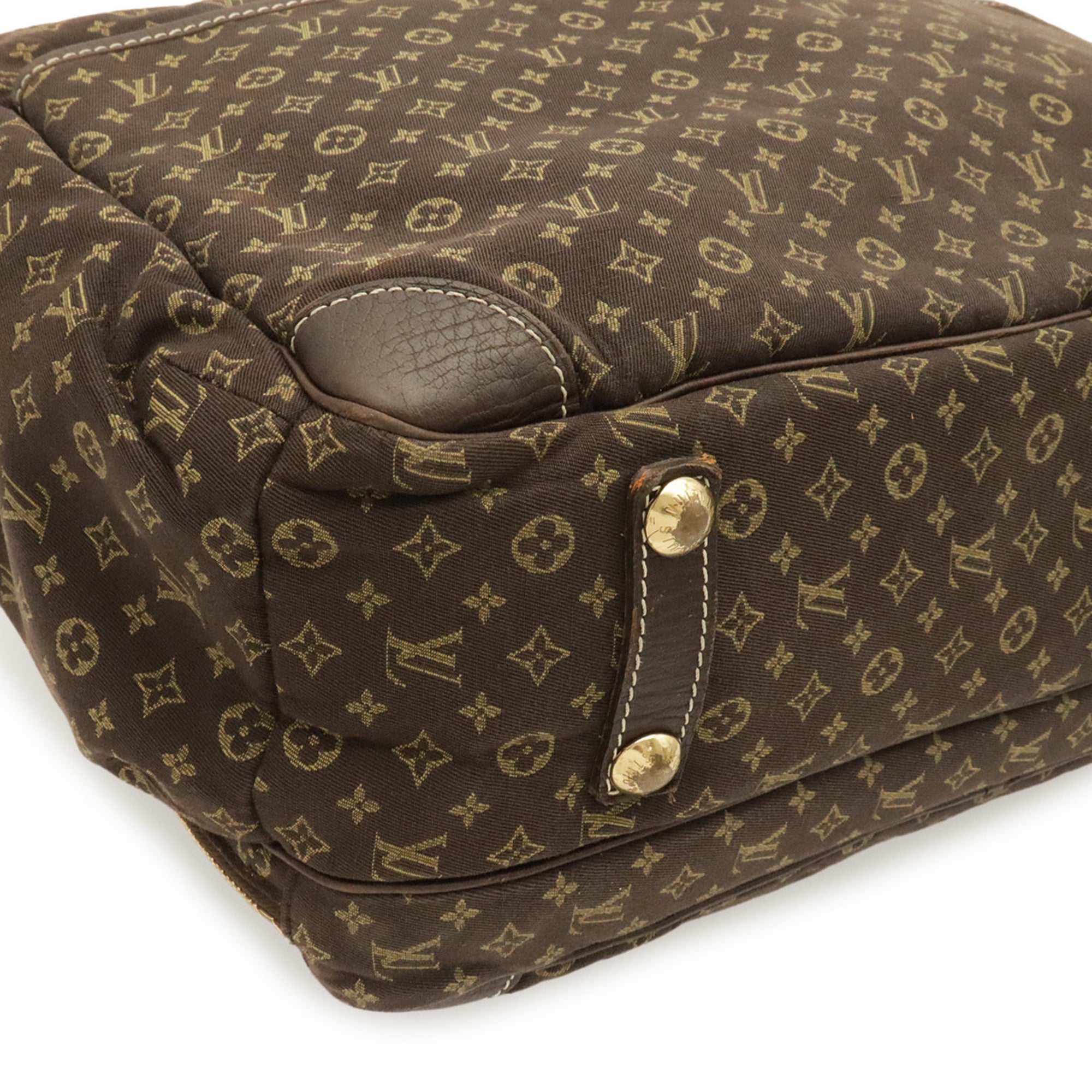 Louis Vuitton Ebene Canvas Leather Shoulder Bag Tote Bag (Pre-Owned)