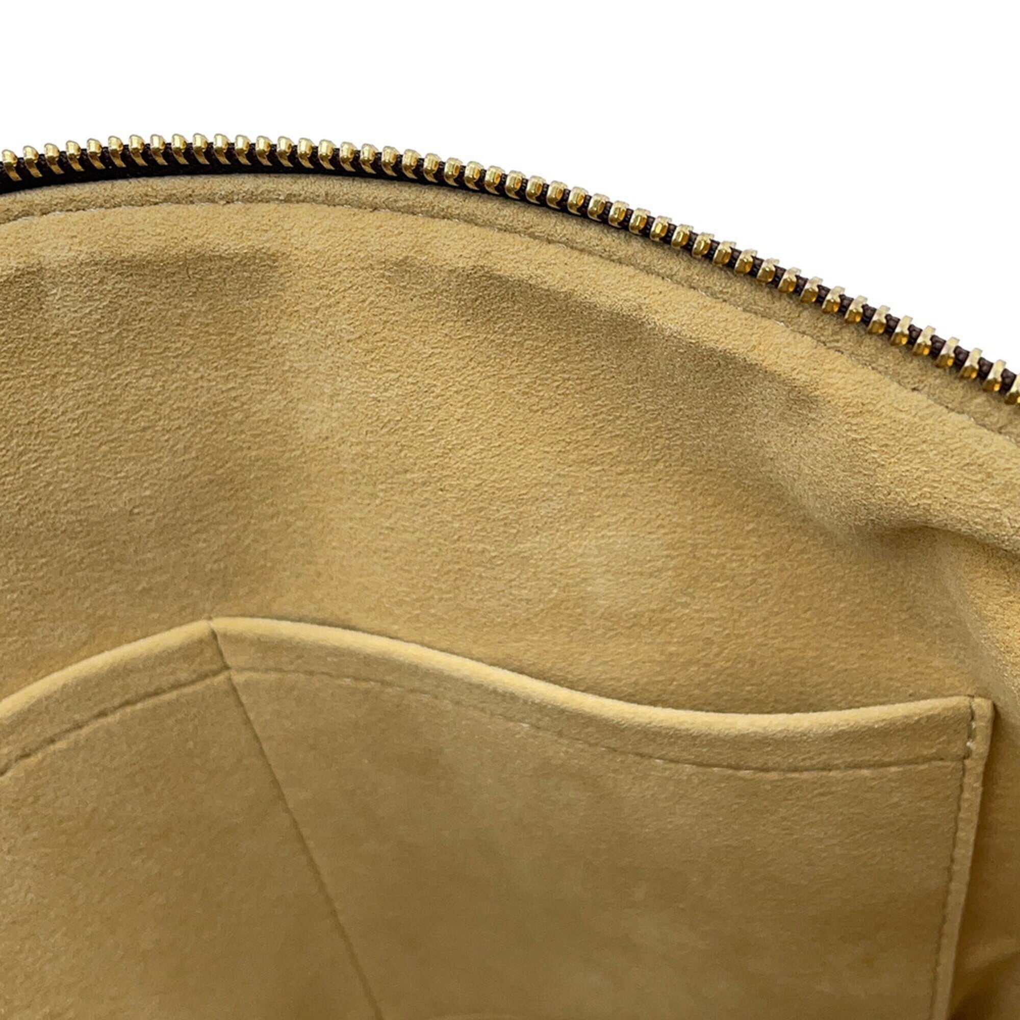 Louis Vuitton Monogram Beige Monogram Handbag Shoulder Bag (Pre-Owned)