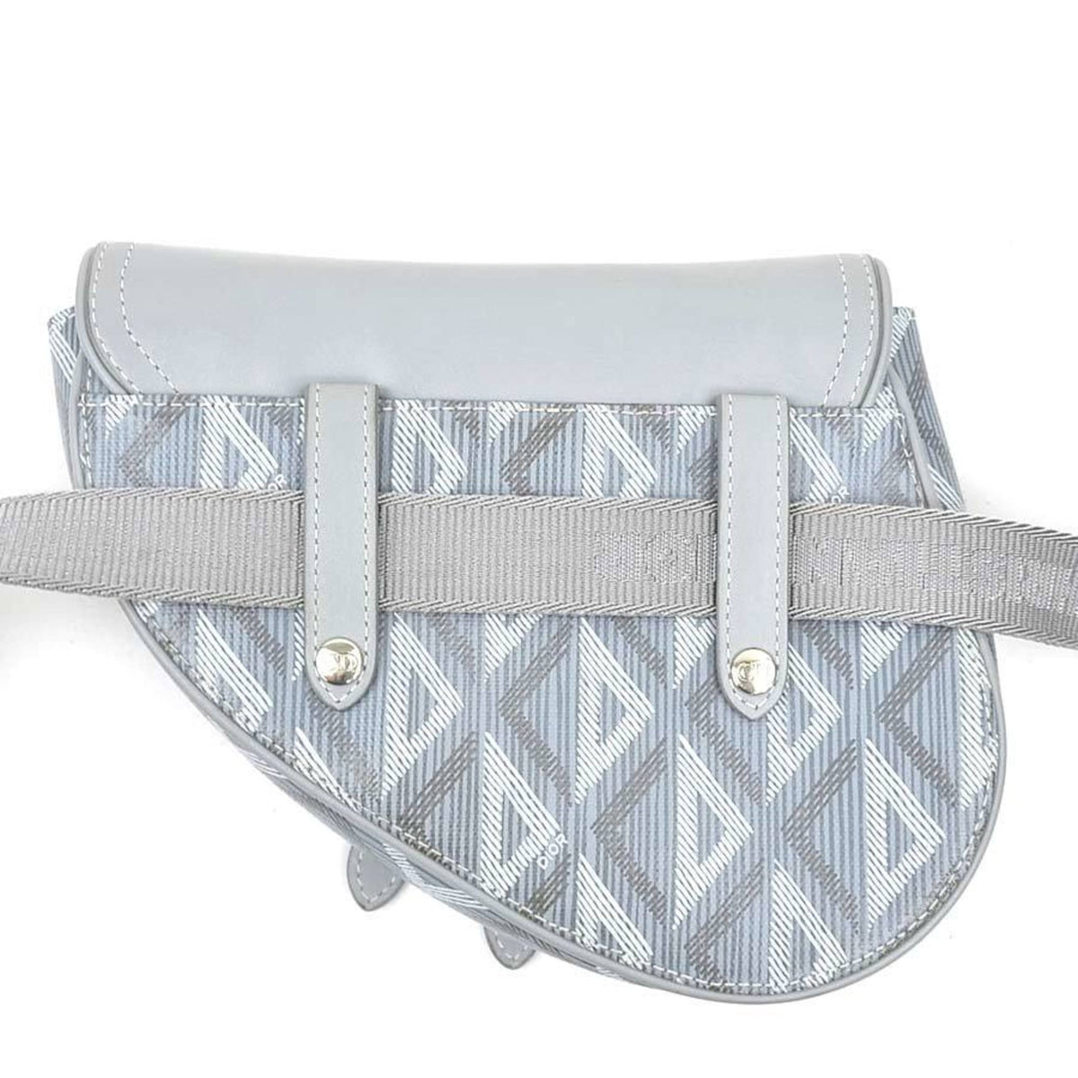 Christian Dior Gray Leather Sling Bag (Pre-Owned)