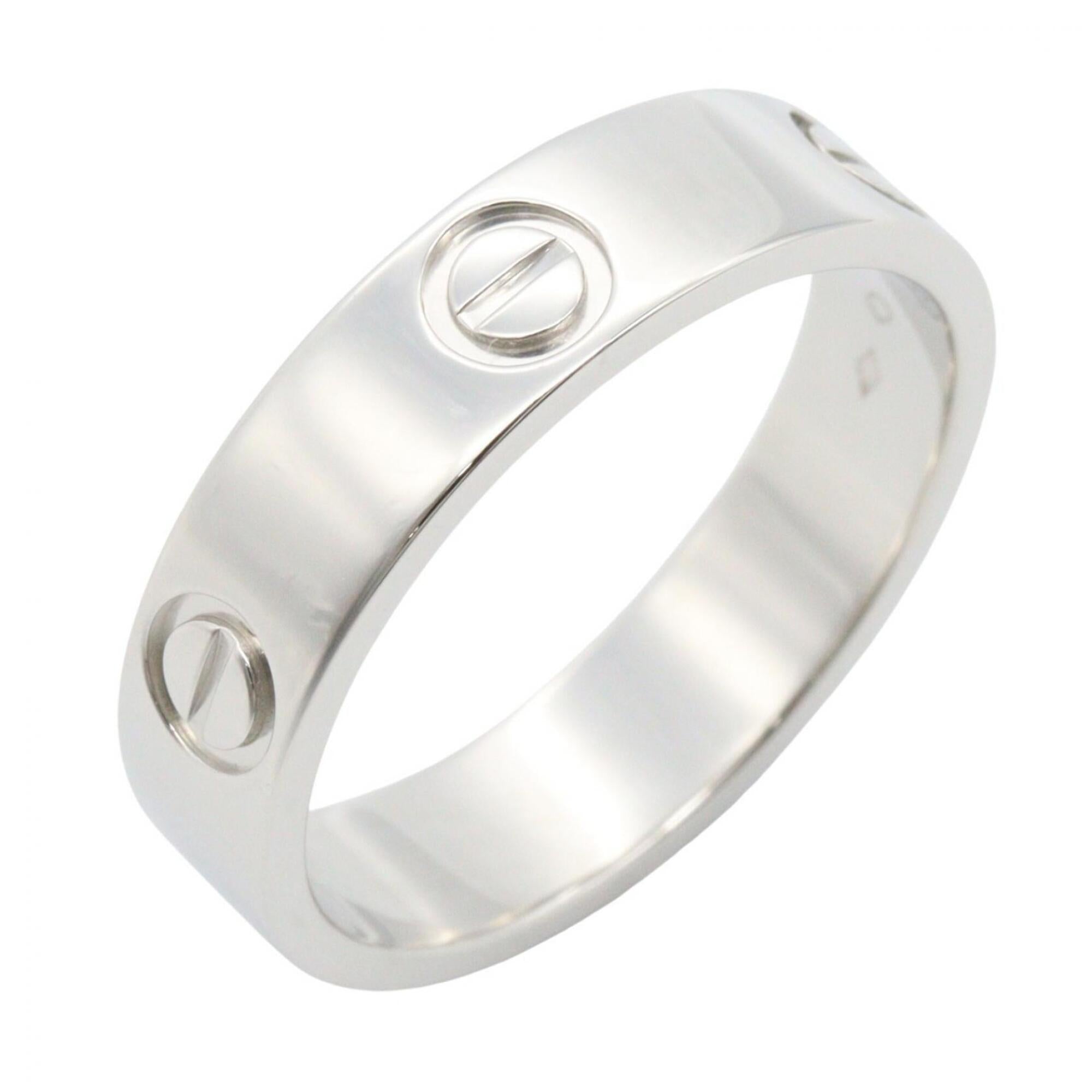 Cartier Platinum Platinum 950 Band Ring (Pre-Owned)