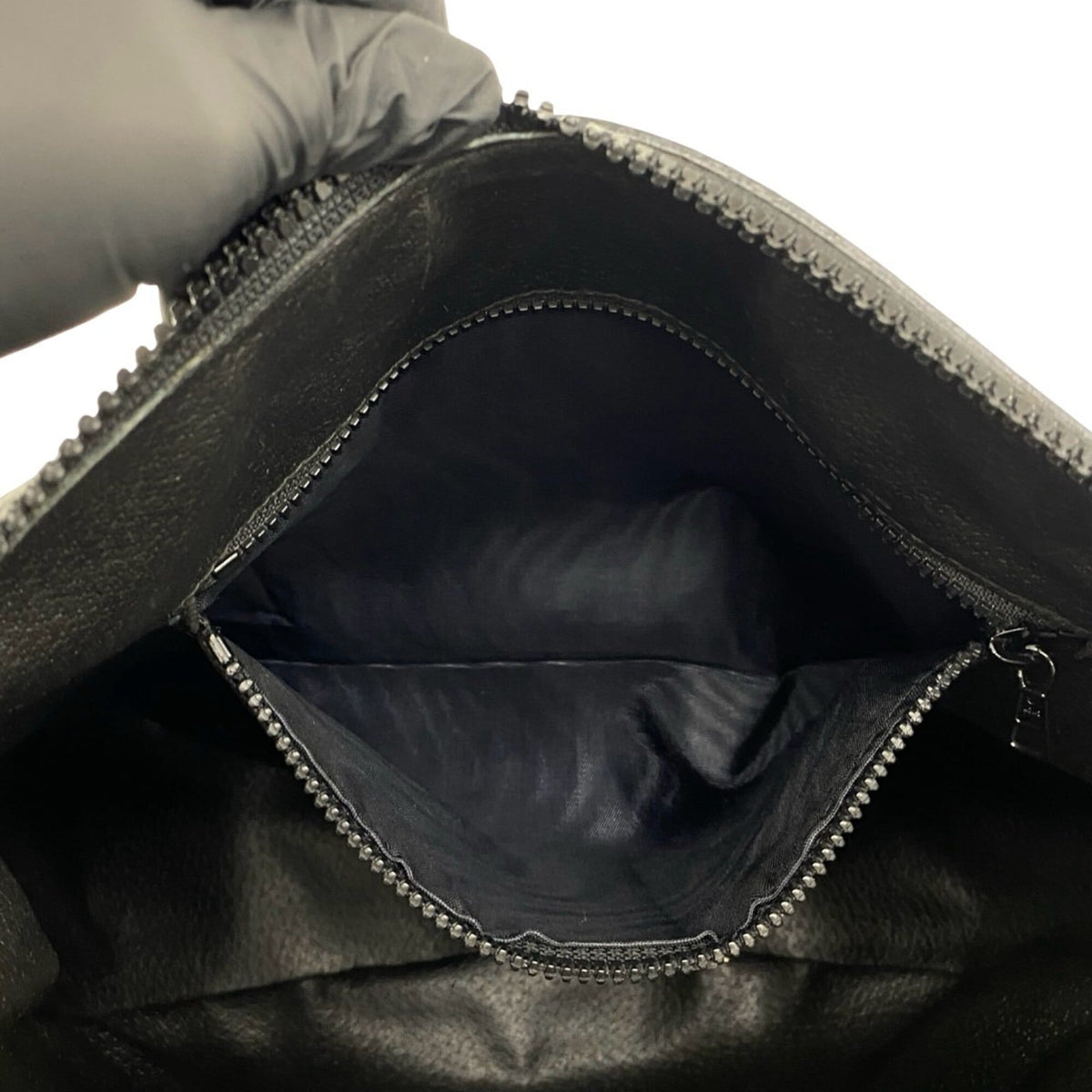 Celine Black Canvas Leather Crossbody Bag Shoulder Bag (Pre-Owned)