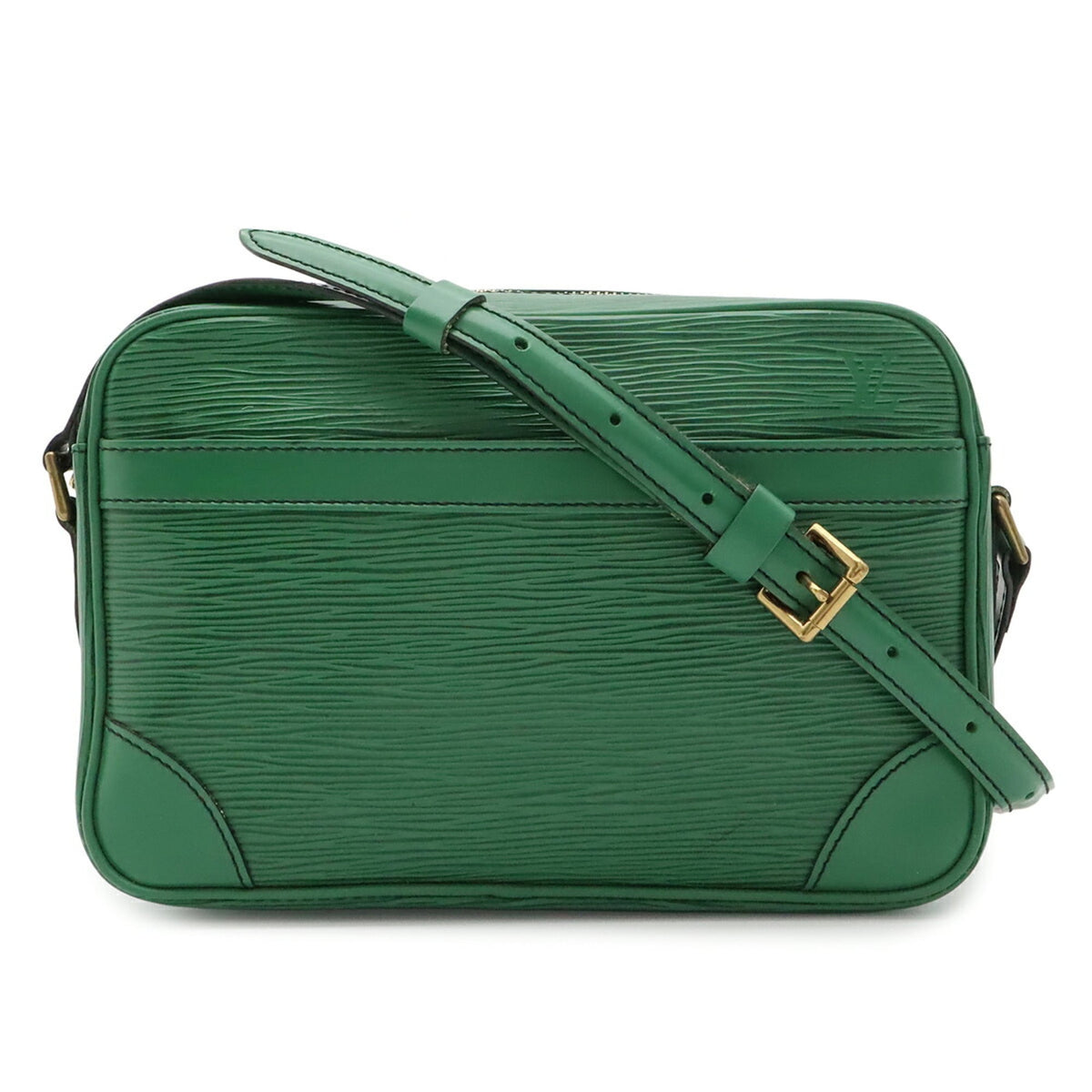 Louis Vuitton Borneo Green Galle Green Epi Leather Shoulder Bag (Pre-Owned)