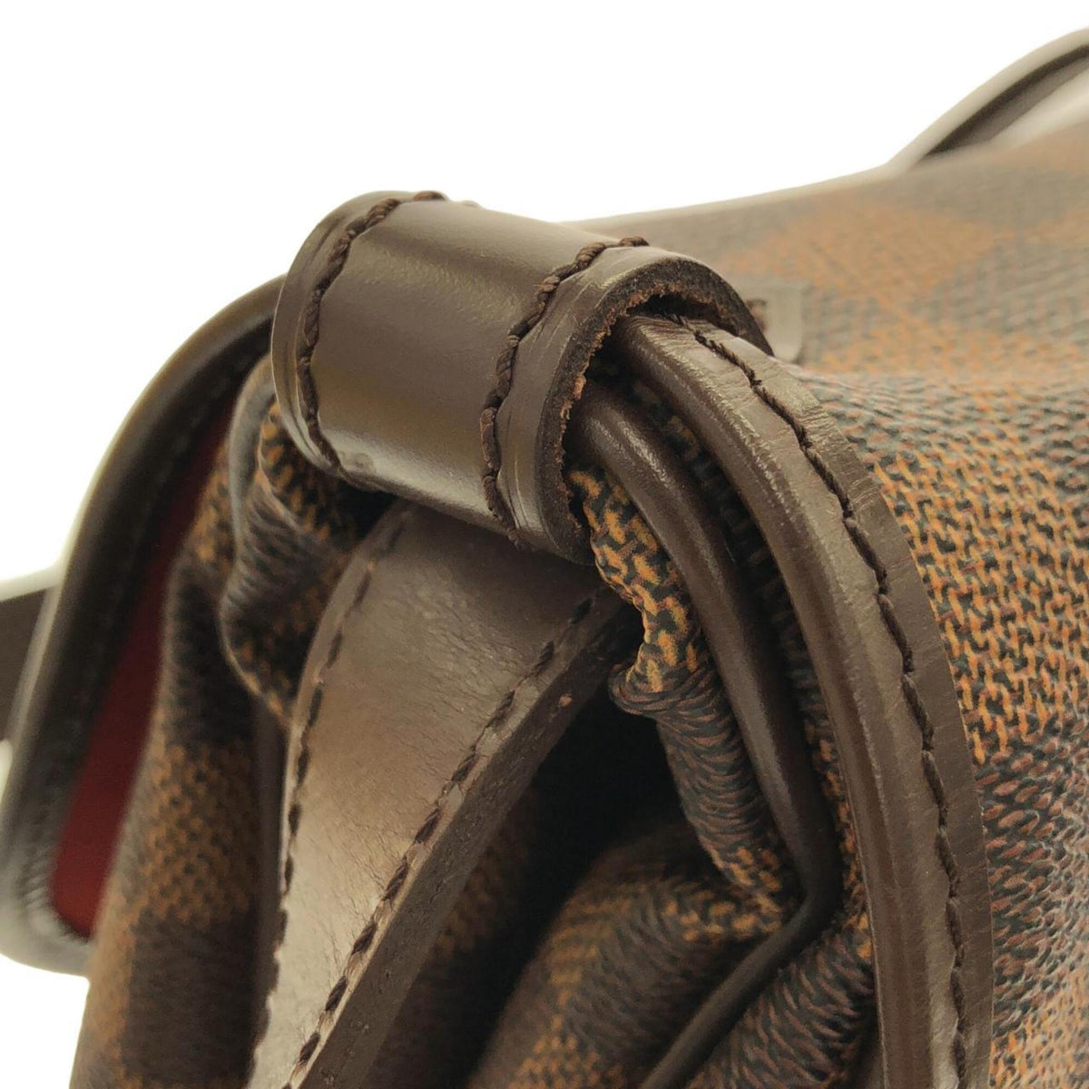 Louis Vuitton Ebene Coated Canvas Shoulder Bag (Pre-Owned)