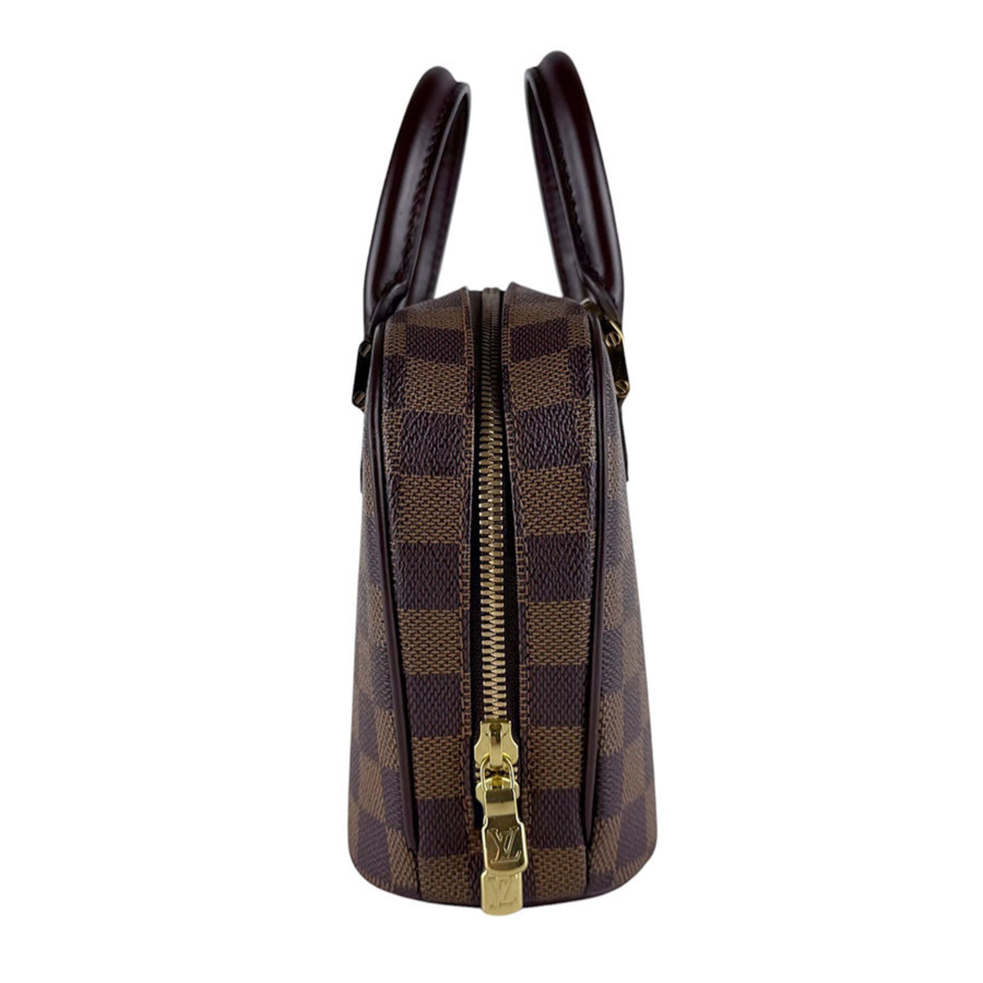 Louis Vuitton Damier Canvas Ebene Damier Canvas Handbag (Pre-Owned)