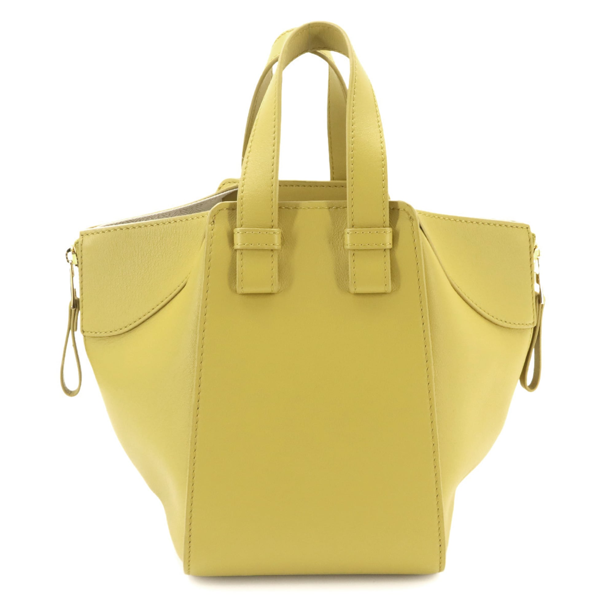 Loewe Yellow Leather Handbag (Pre-Owned)
