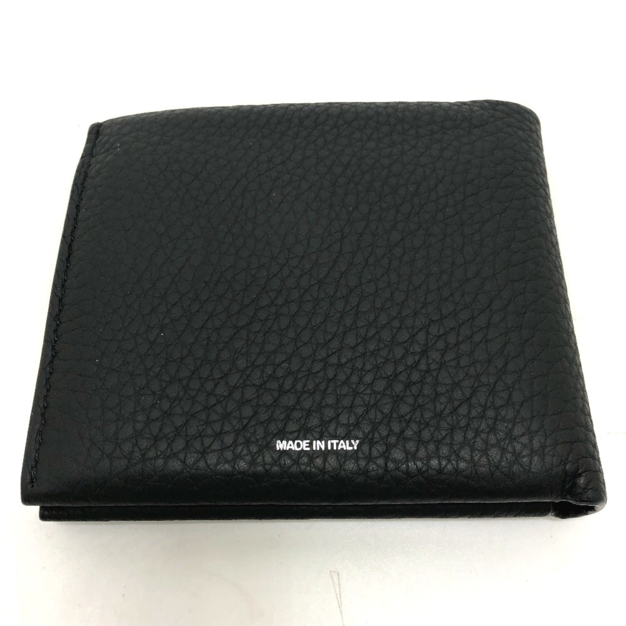 Burberry Black Leather Wallet (Bi-Fold) (Pre-Owned)