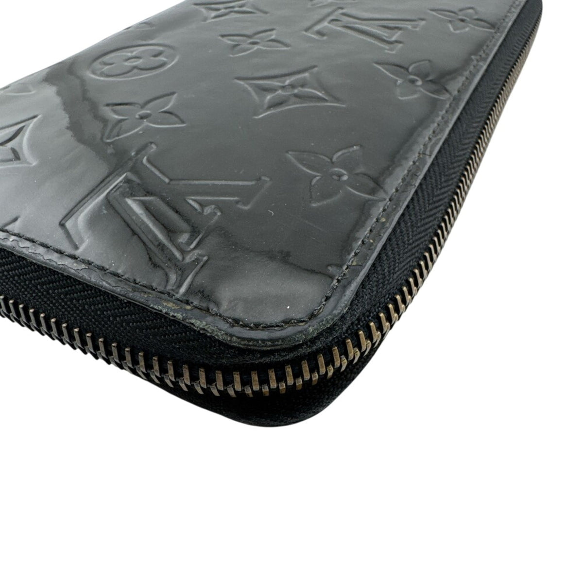 Louis Vuitton Black Vernis Long Wallet (Bi-Fold) (Pre-Owned)