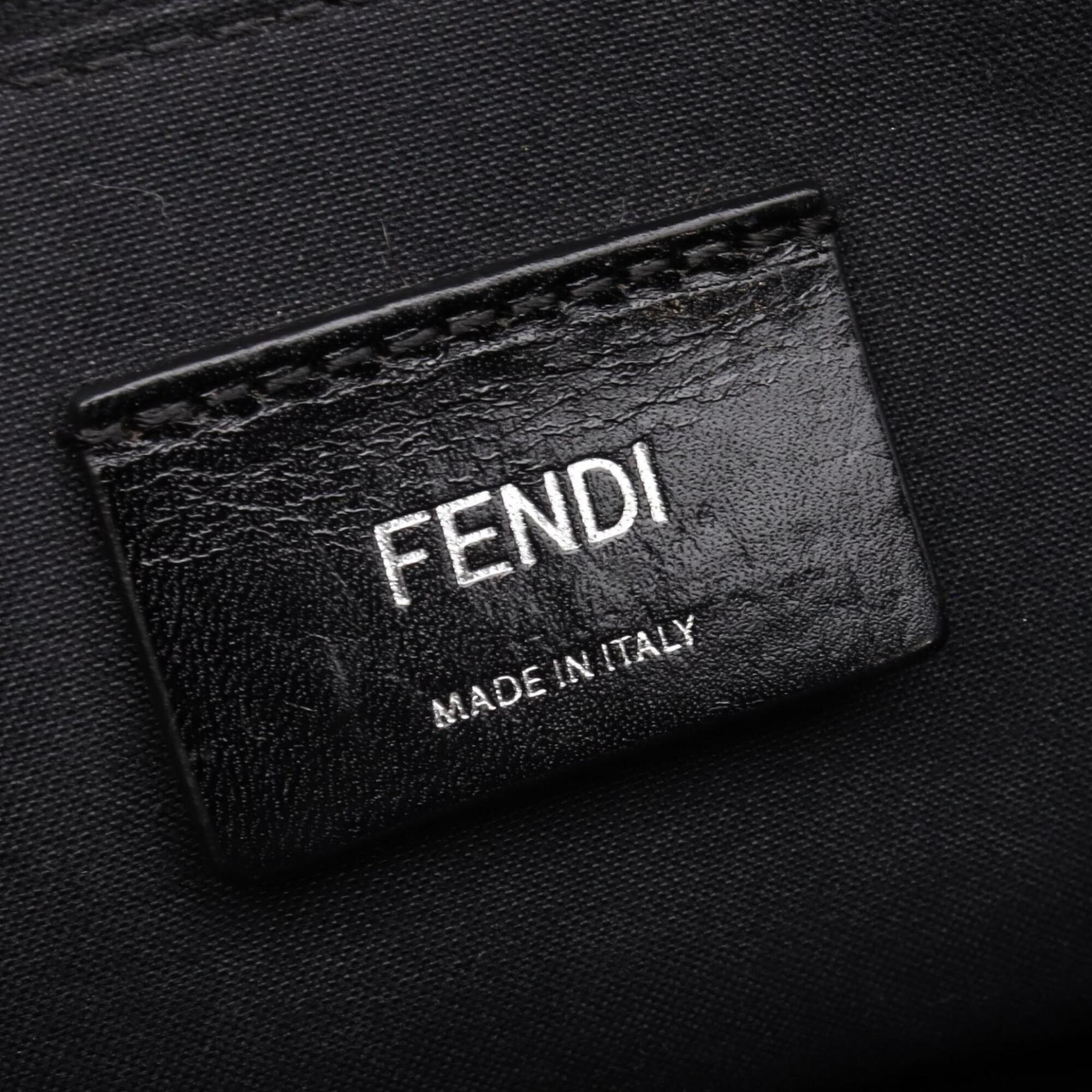 Fendi Black Leather Handbag (Pre-Owned)