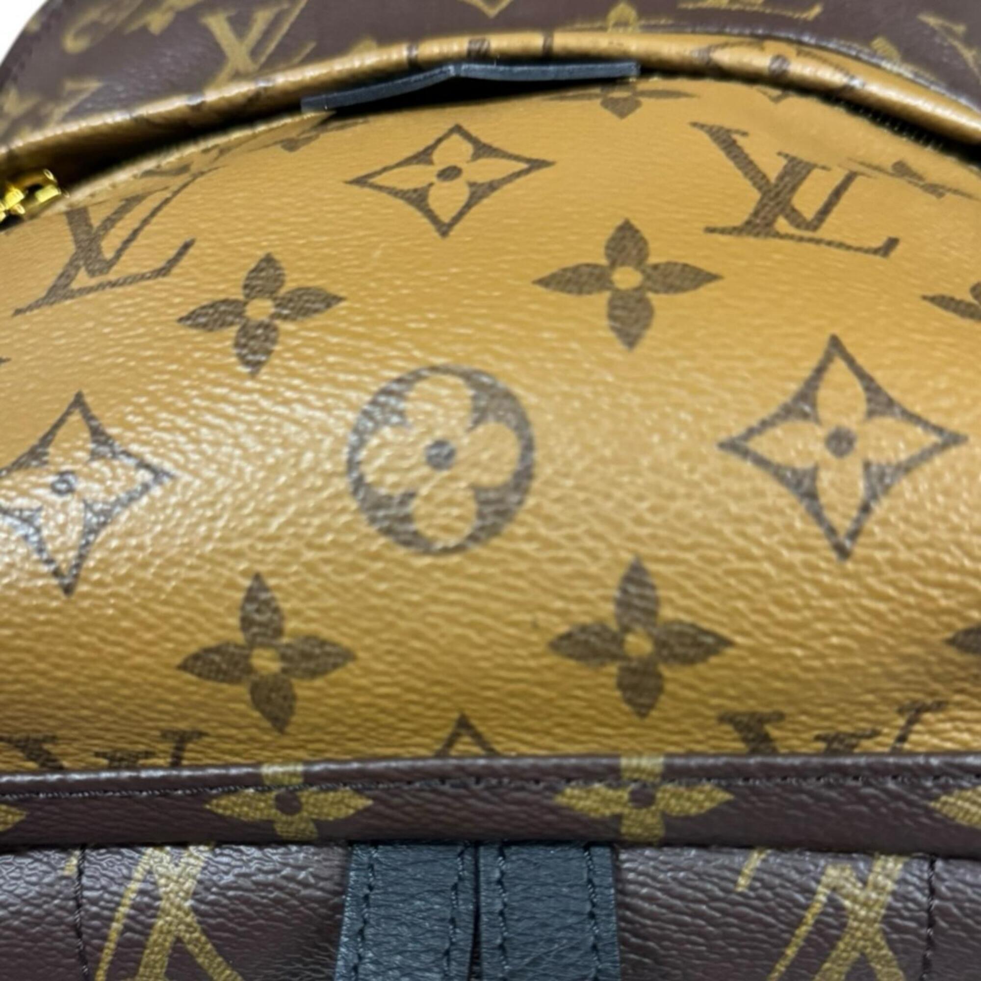 Louis Vuitton Monogram Brown Monogram Monogram Reverse Backpack (Pre-Owned)