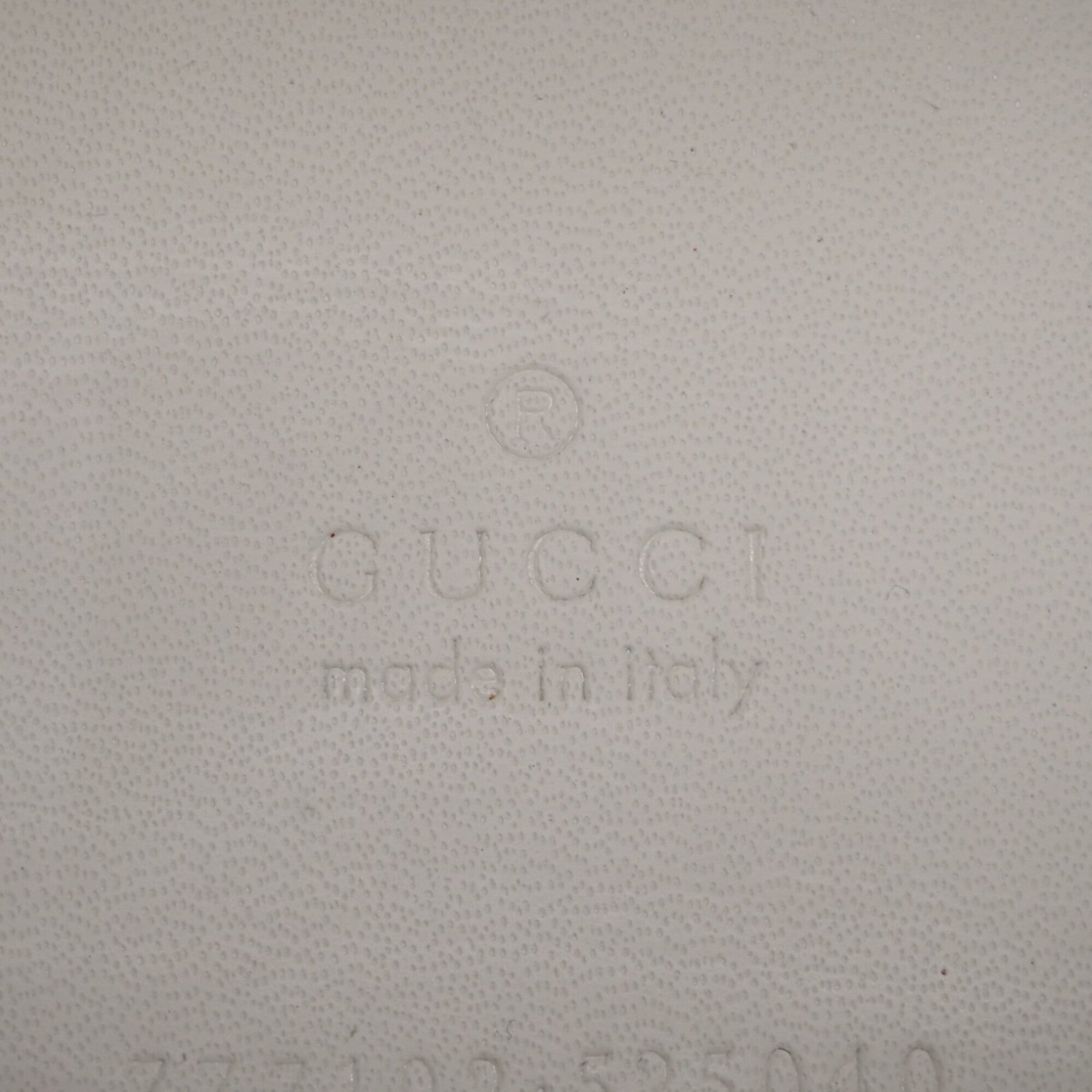 Gucci White Leather Handbag Pouch Tote Bag (Pre-Owned)