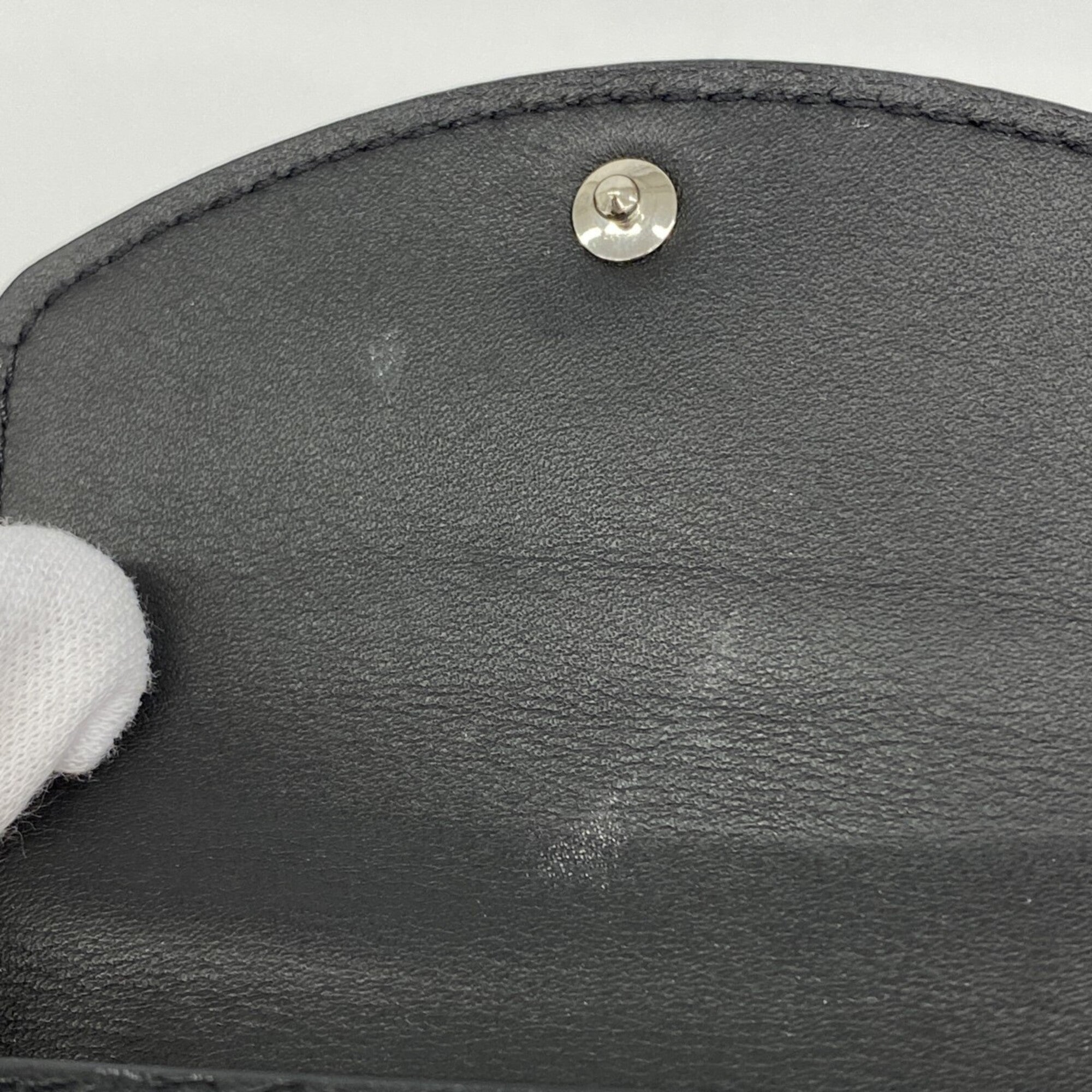 Louis Vuitton Noir Wallet (Tri-Fold) (Pre-Owned)