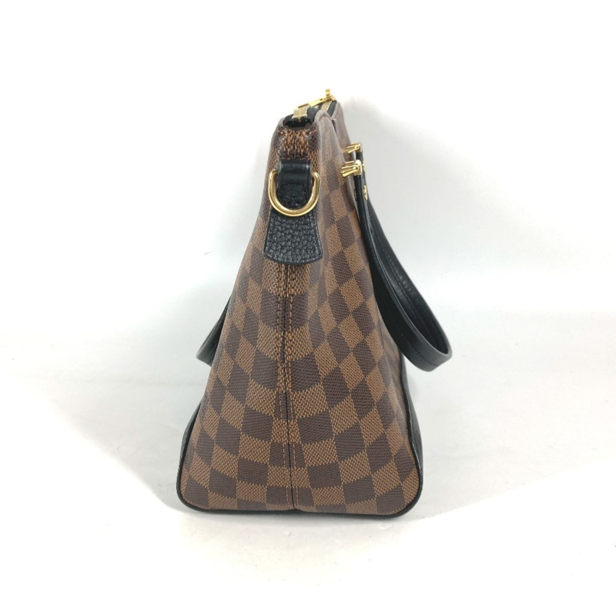 Louis Vuitton Brown Ebene Damier Canvas Shoulder Bag Tote Bag (Pre-Owned)