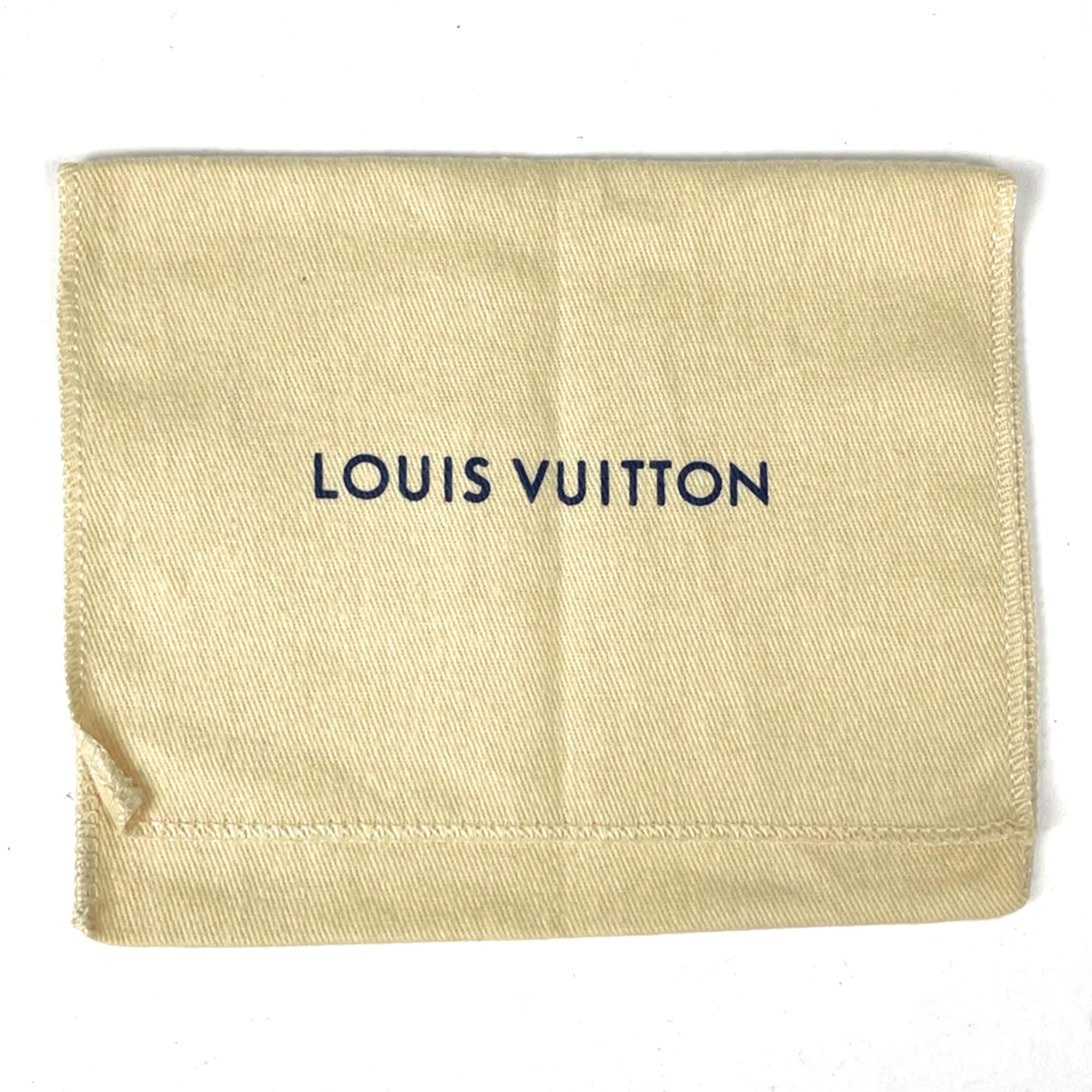 Louis Vuitton Brown Monogram Red Color Monogram Wallet (Tri-Fold) (Pre-Owned)