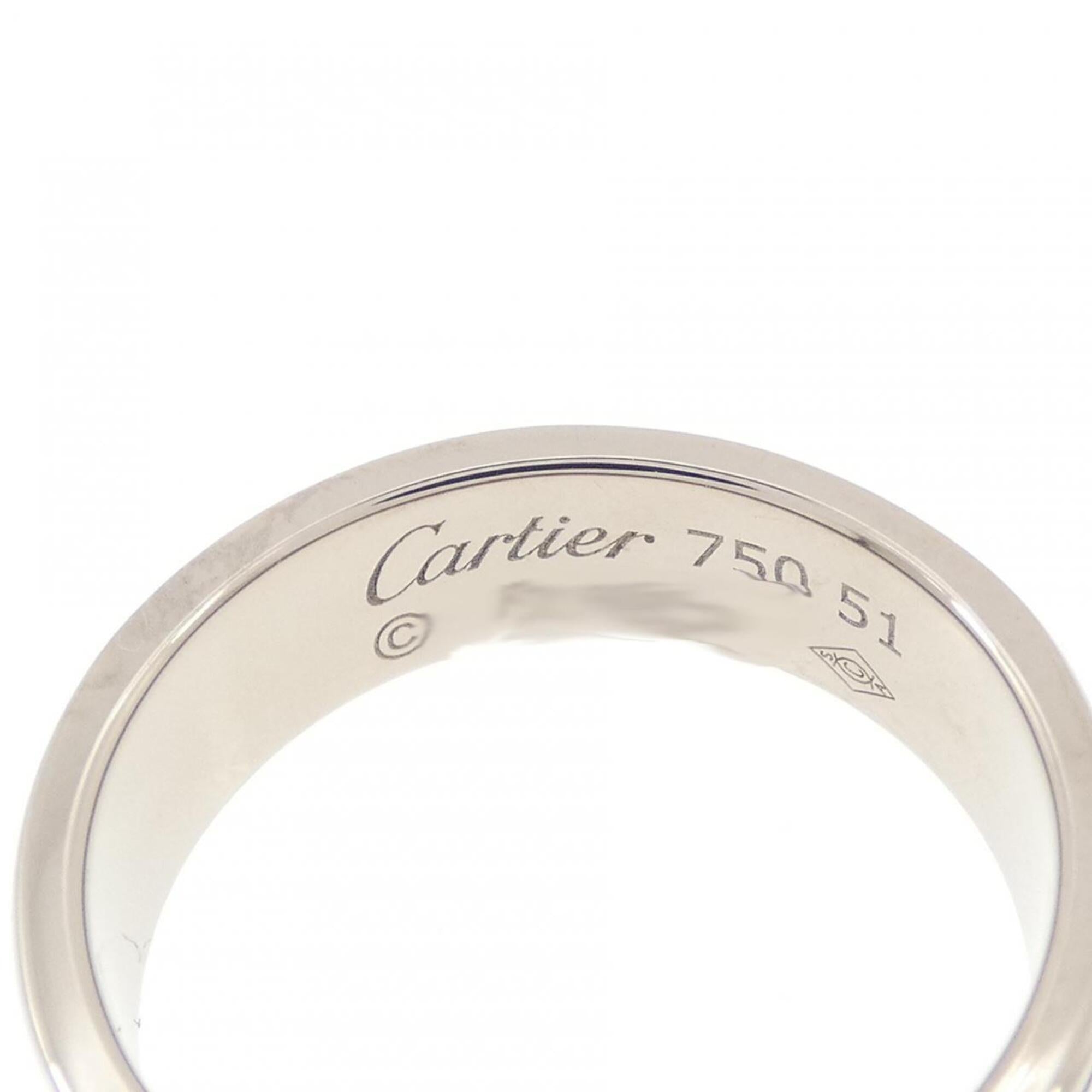 Cartier White Gold (18K) Band Ring (Pre-Owned)