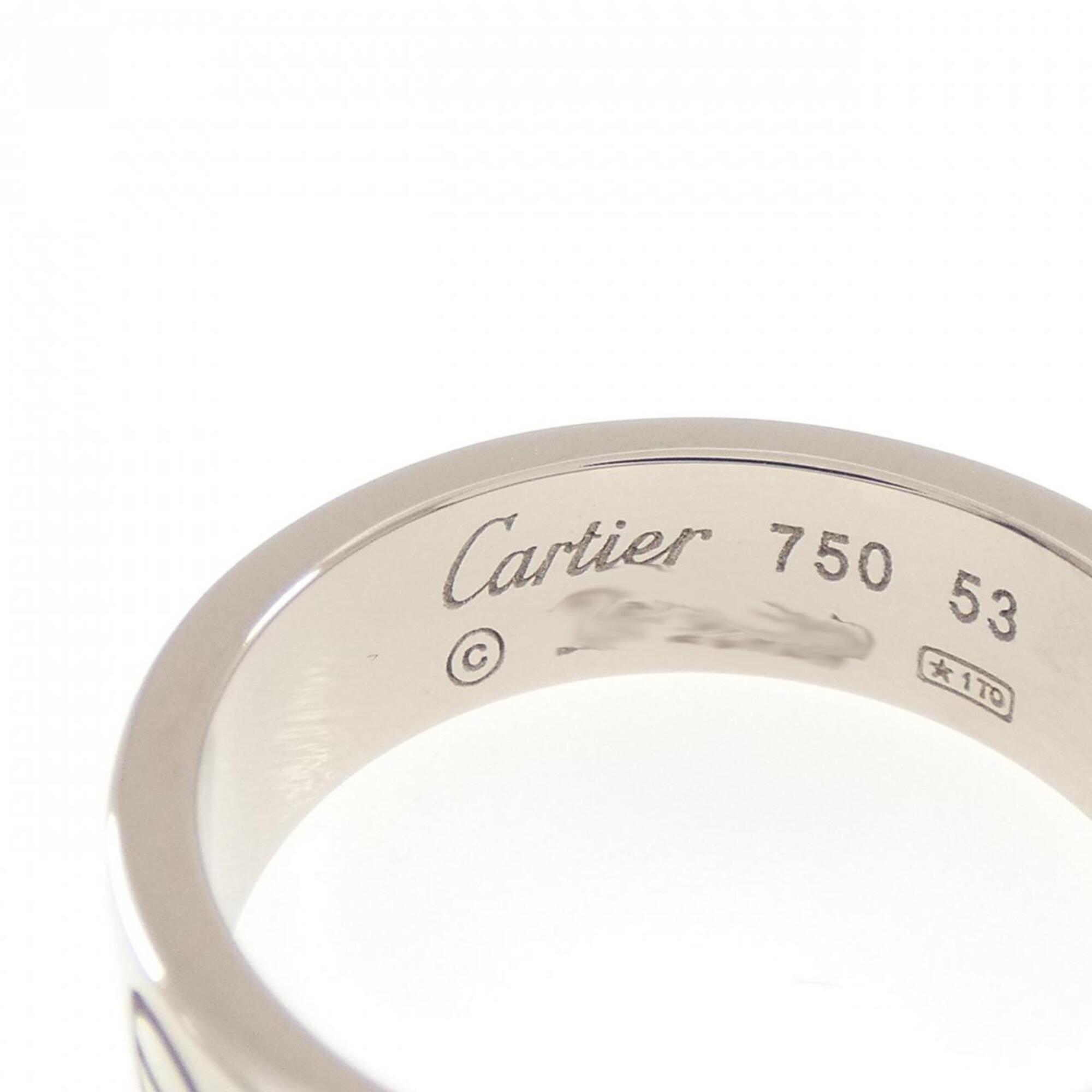 Cartier White Gold (18K) Band Ring (Pre-Owned)