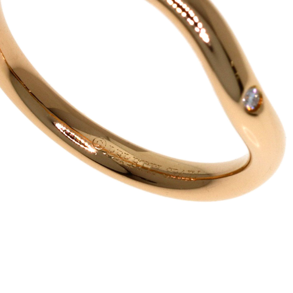 Tiffany Pink Gold (18K) Band Ring (Pre-Owned)