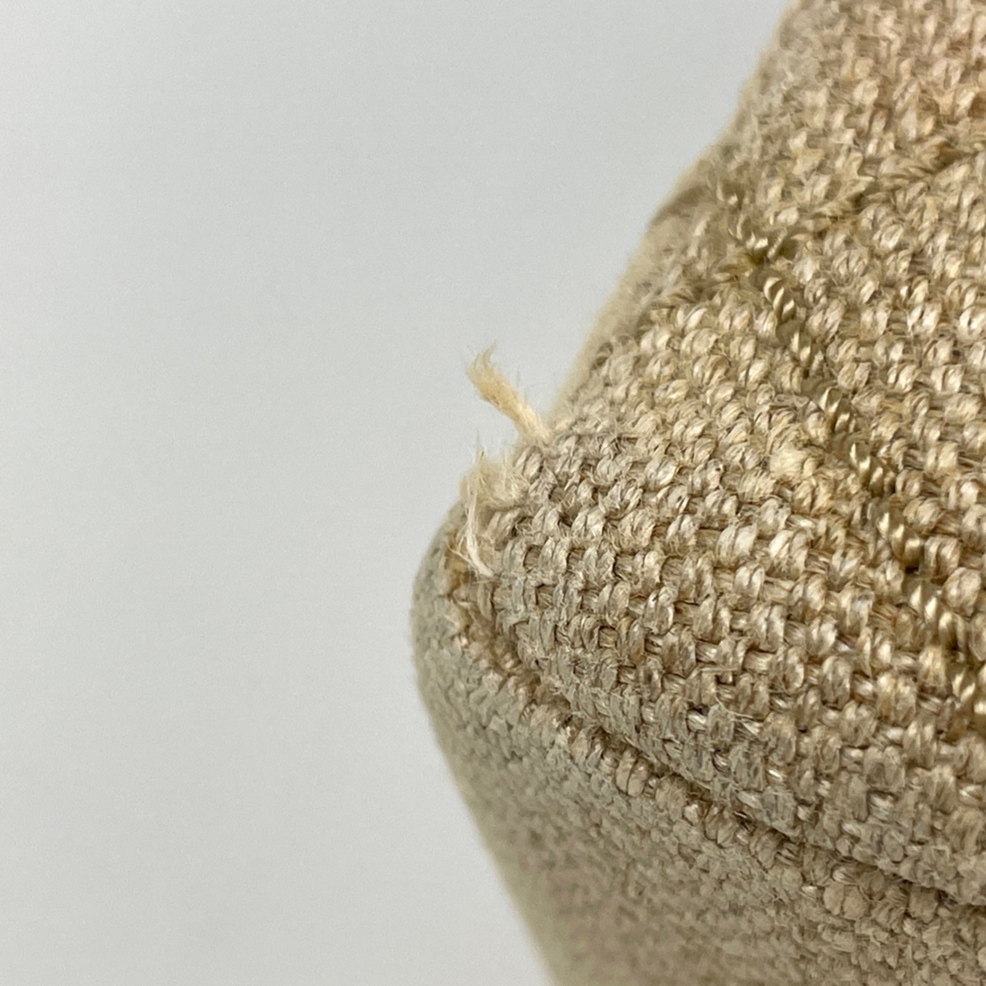 Chanel Beige Canvas Shoulder Bag Tote Bag (Pre-Owned)