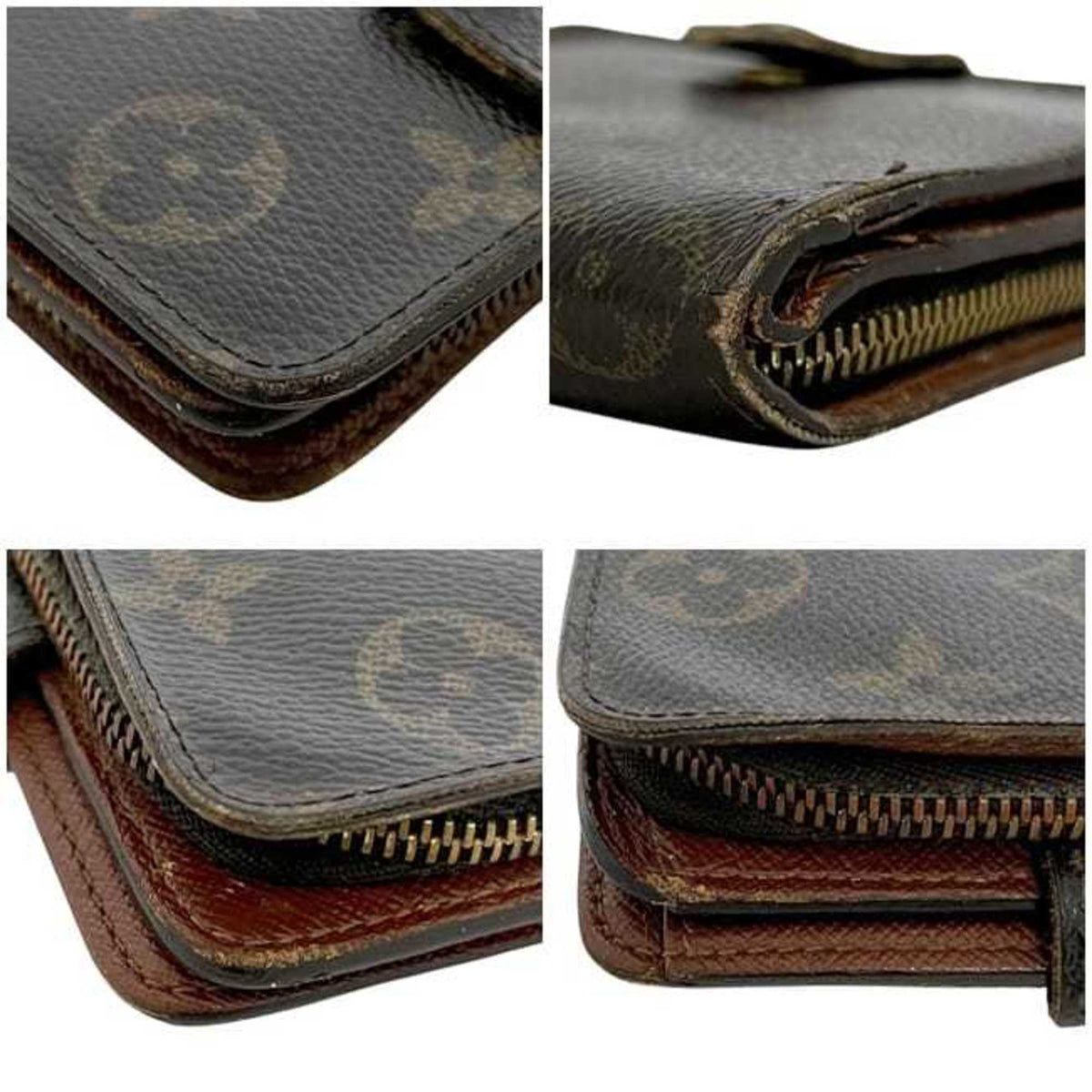 Louis Vuitton Brown Monogram Wallet (Bi-Fold) (Pre-Owned)