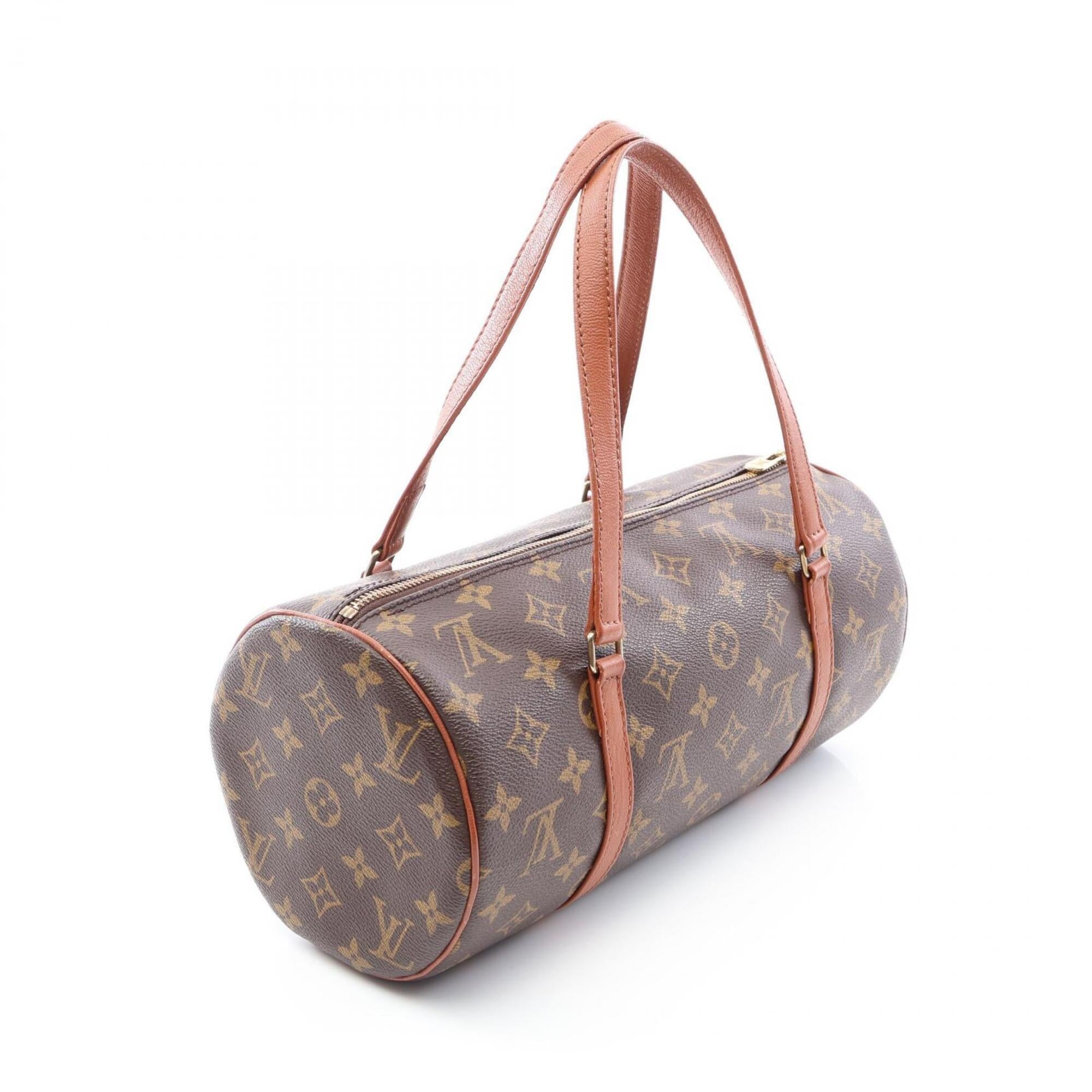 Louis Vuitton Brown Monogram Coated Canvas Handbag (Pre-Owned)