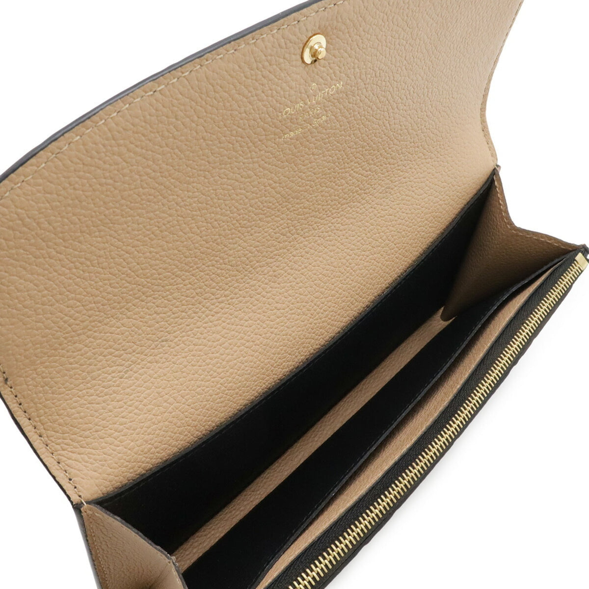 Louis Vuitton Monogram Empreinte Black Noir Monogram Empreinte Long Wallet (Bi-Fold) (Pre-Owned)