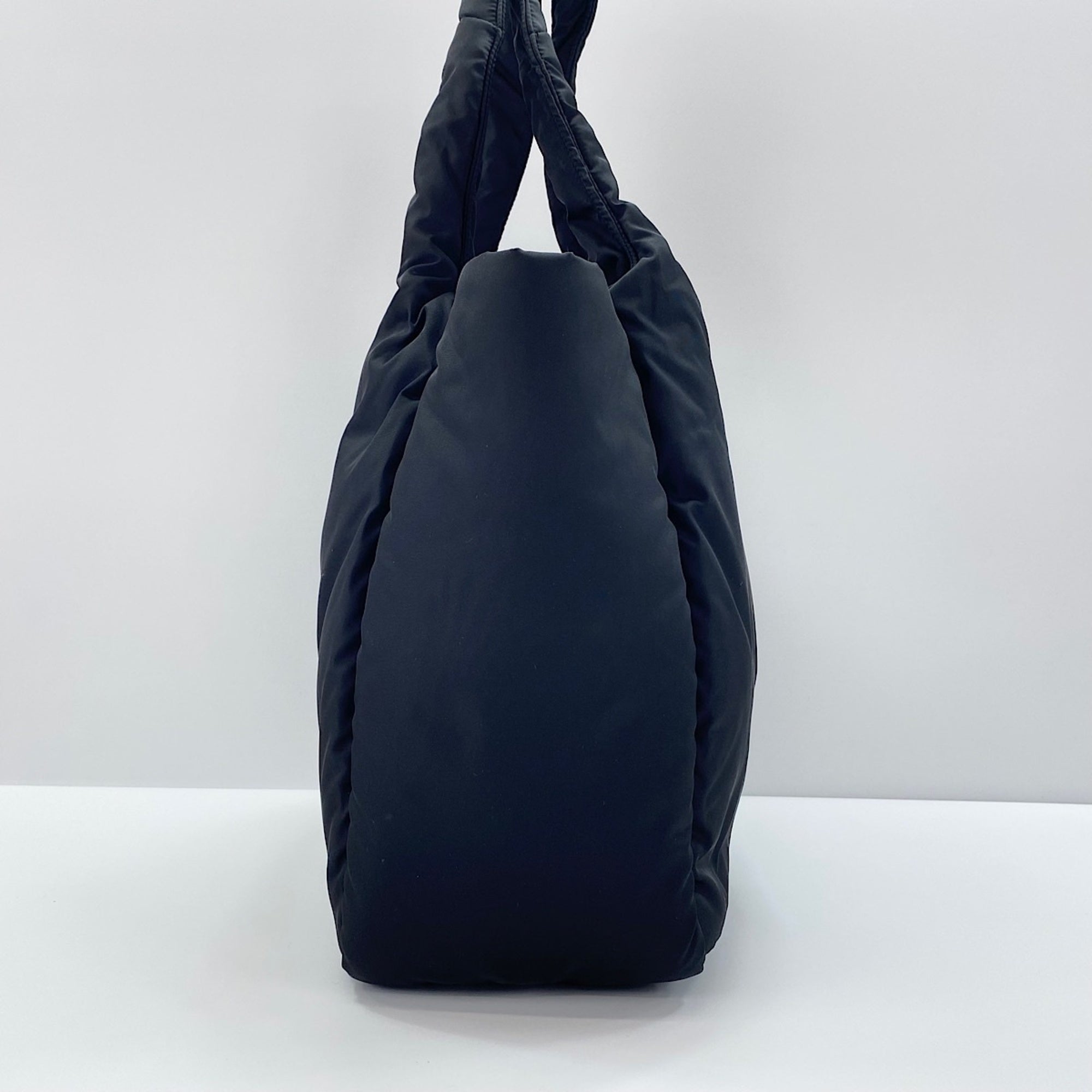 Prada Black Nylon Tote Bag (Pre-Owned)
