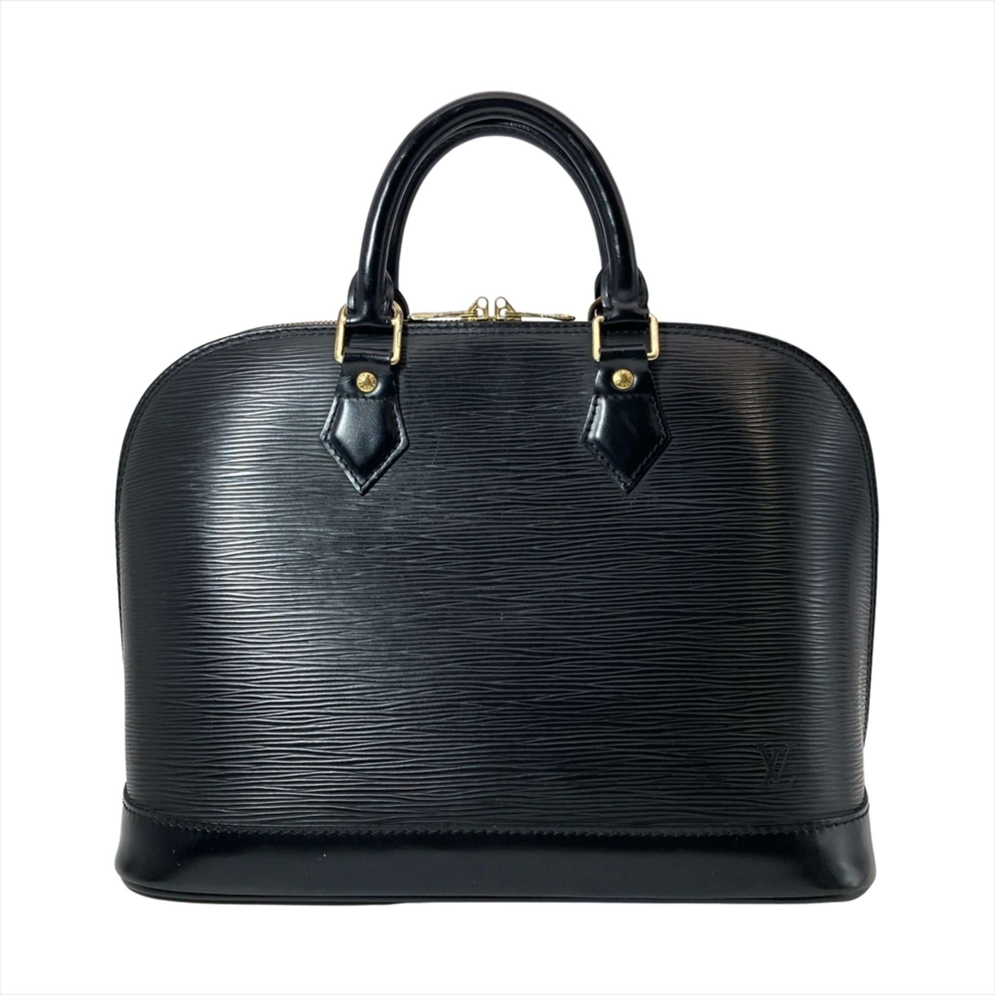 Louis Vuitton Black Noir Epi Leather Handbag (Pre-Owned)
