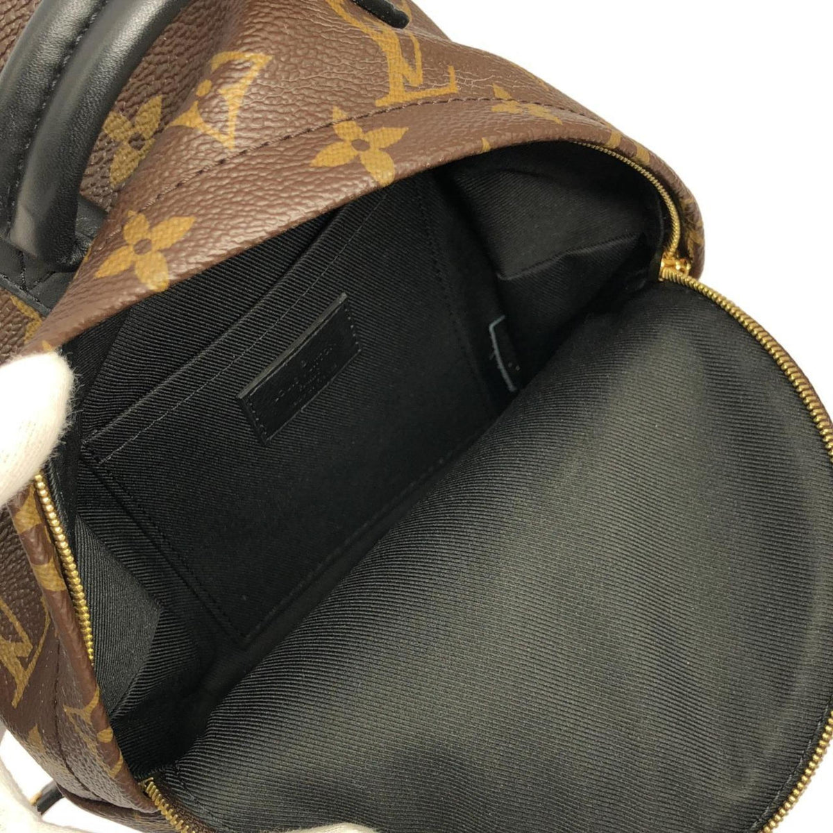 Louis Vuitton Brown Coated Canvas Backpack (Pre-Owned)
