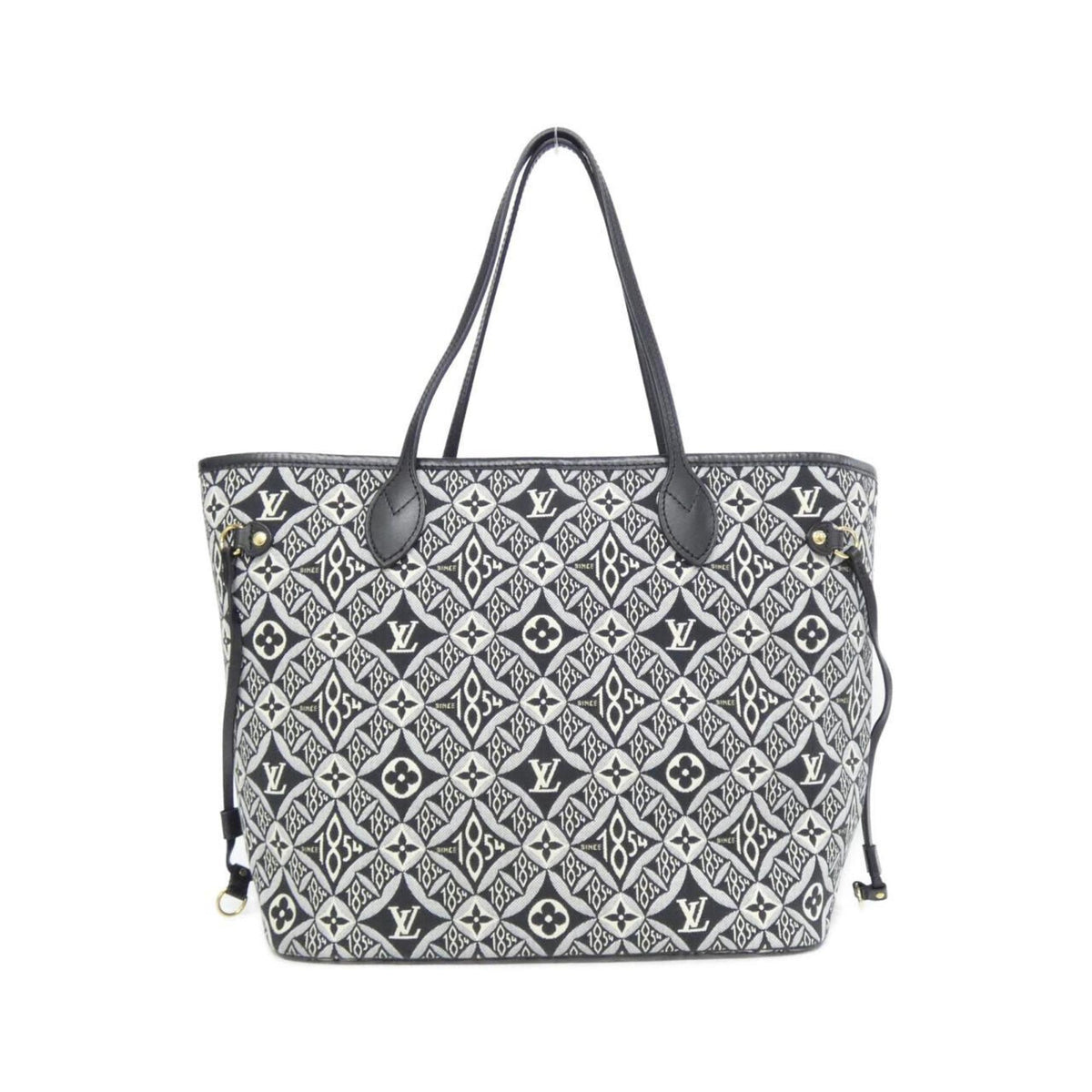 Louis Vuitton Gris Jacquard Handbag (Pre-Owned)