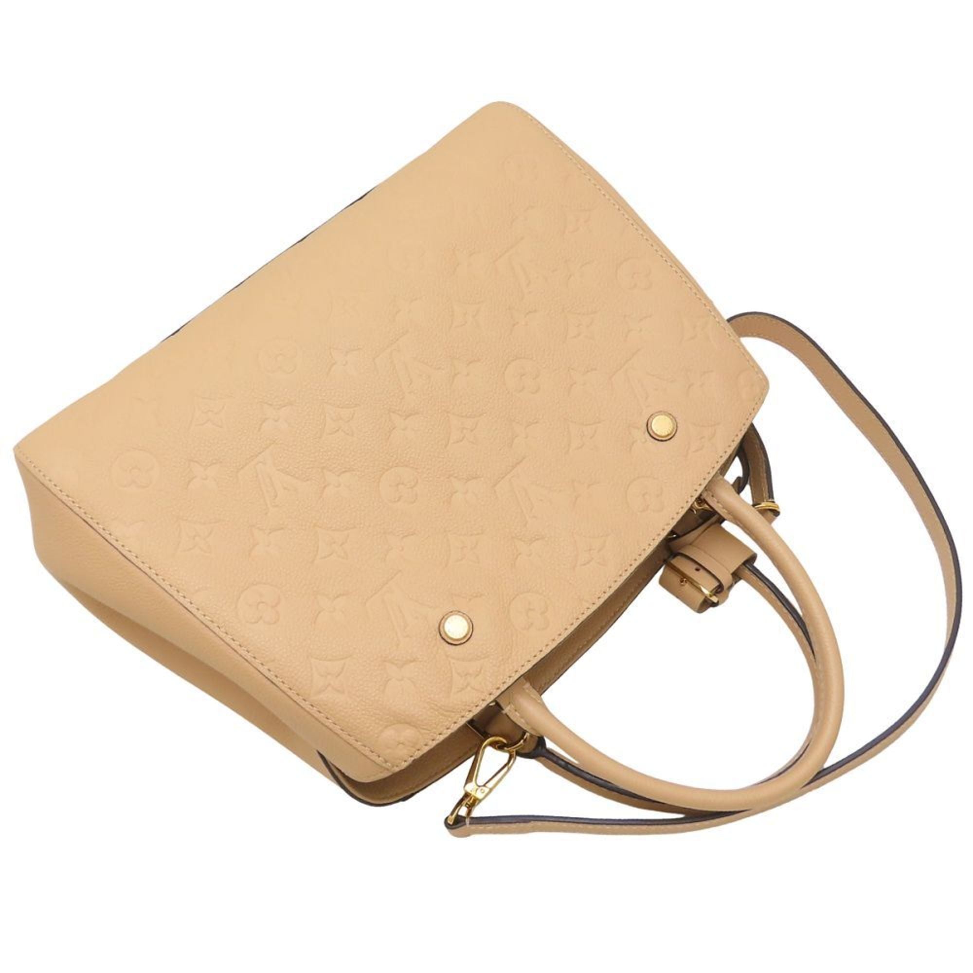 Louis Vuitton Dune Leather Handbag (Pre-Owned)