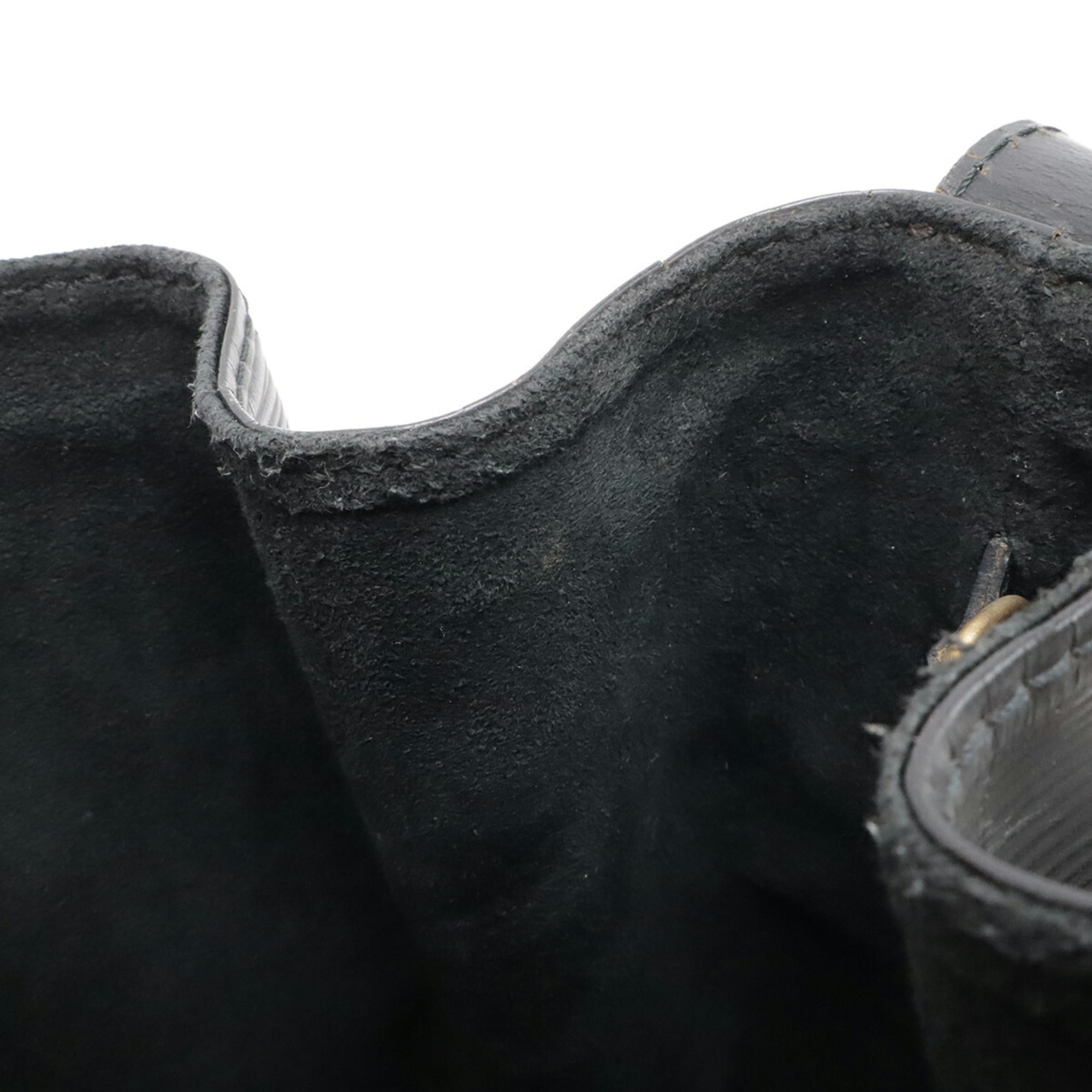 Louis Vuitton Epi Black Noir Epi Leather Shoulder Bag (Pre-Owned)
