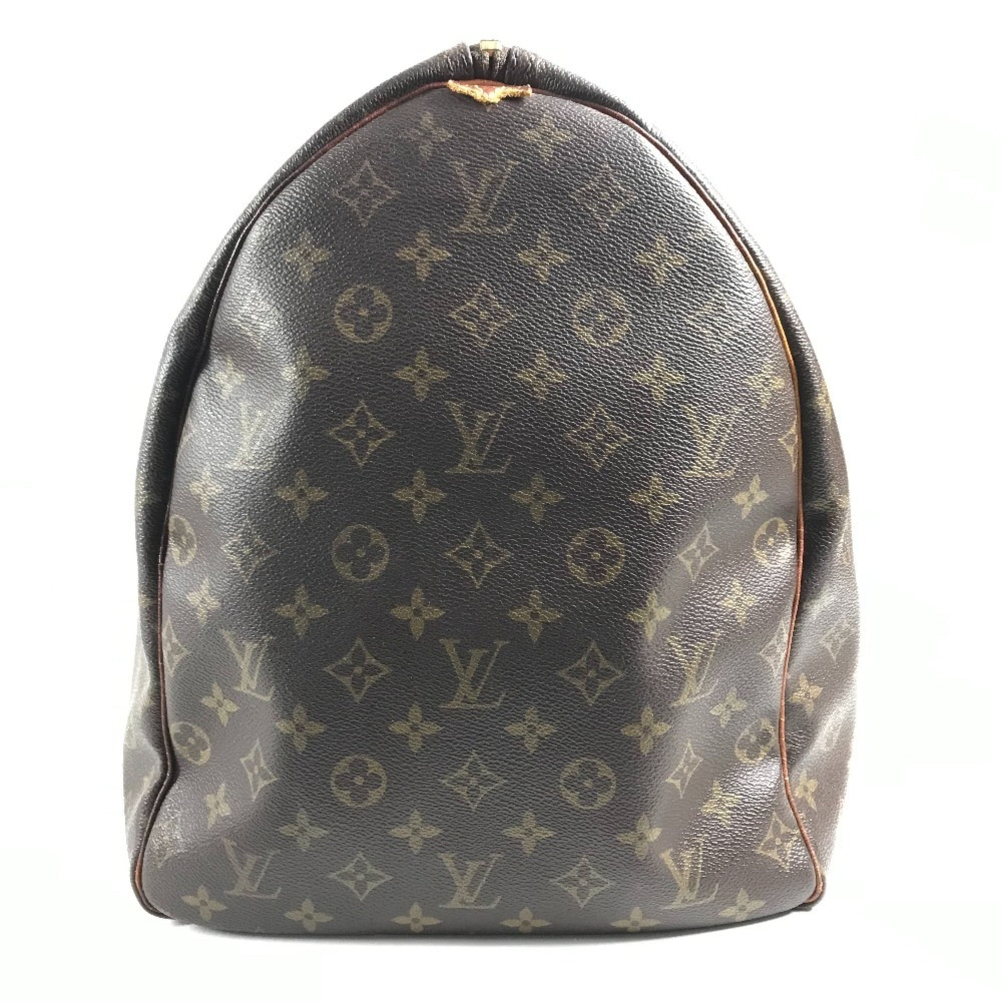 Louis Vuitton Brown Monogram Boston Bag Handbag (Pre-Owned)