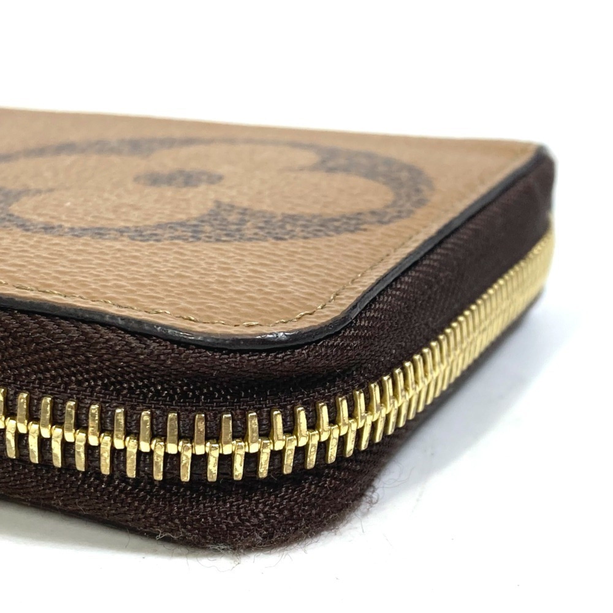 Louis Vuitton Brown Long Wallet (Bi-Fold) (Pre-Owned)