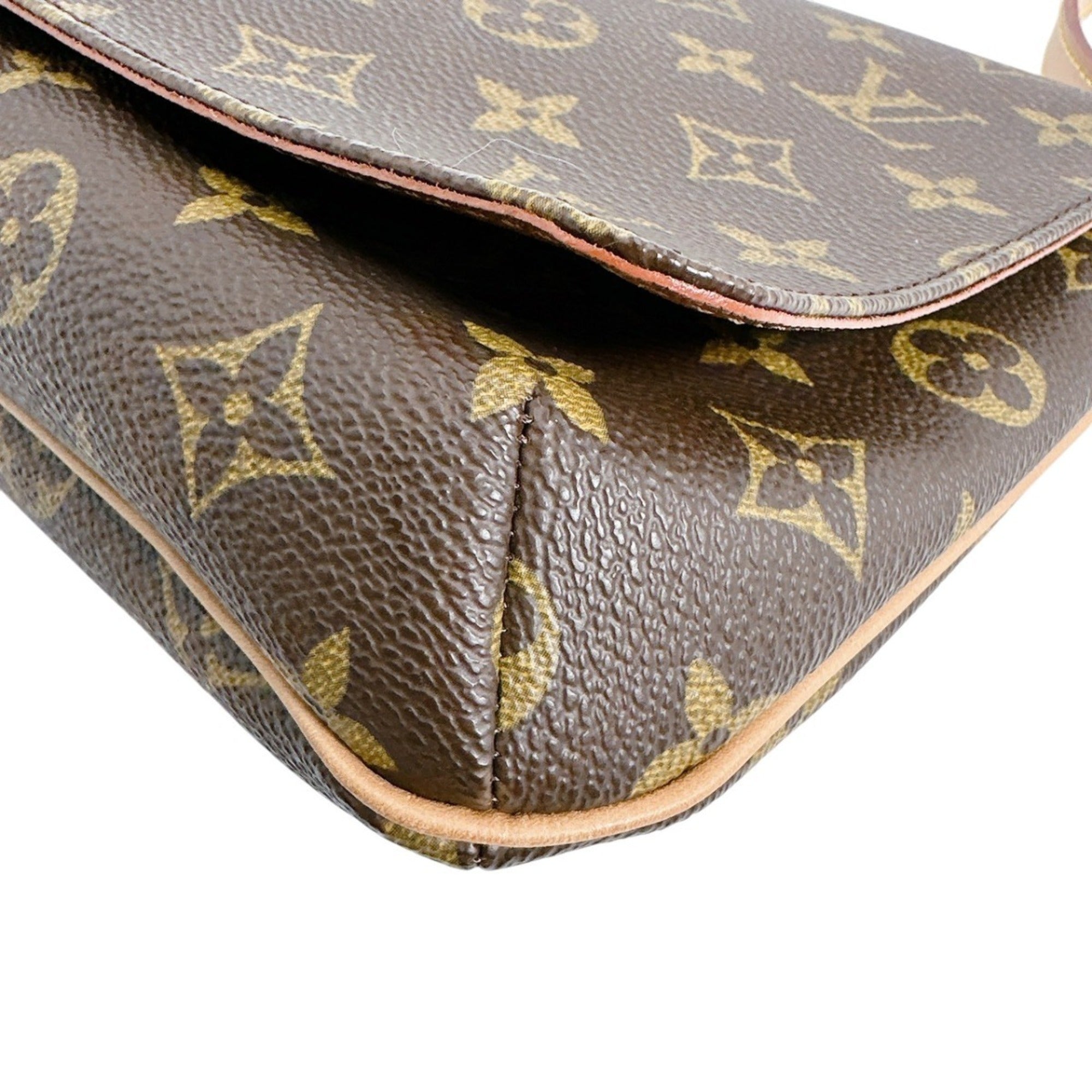Louis Vuitton Brown Monogram Shoulder Bag (Pre-Owned)