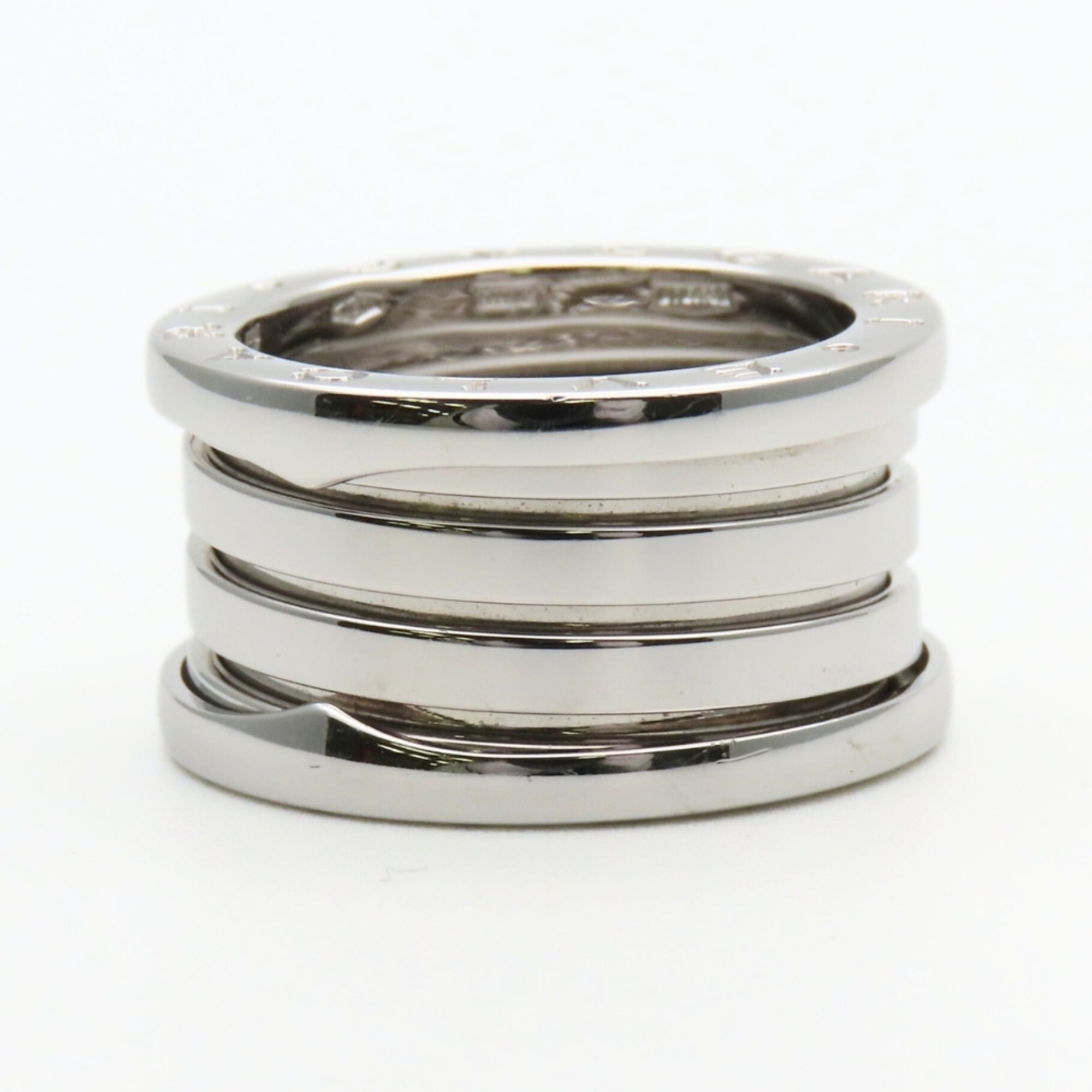 Bvlgari White White Gold (18K) Band Ring (Pre-Owned)