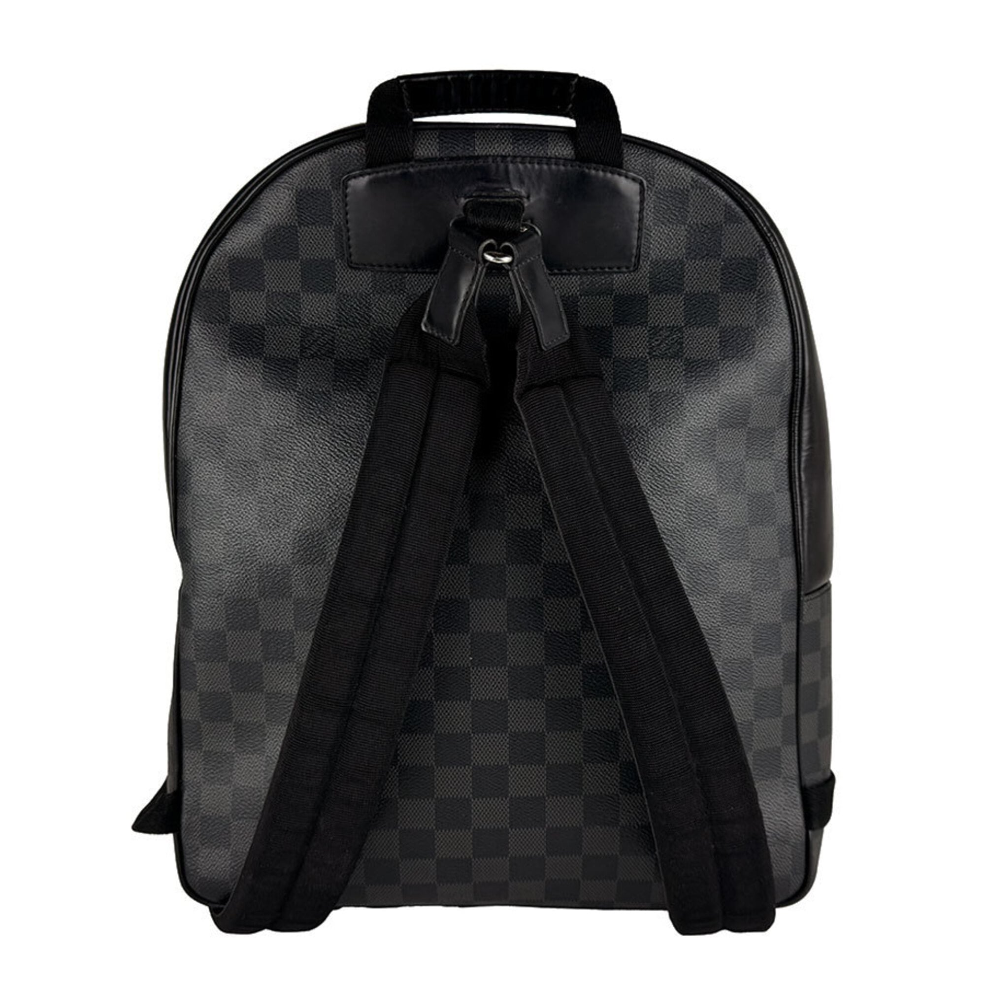 Louis Vuitton Black Damier Graphite Damier Graphite Backpack (Pre-Owned)