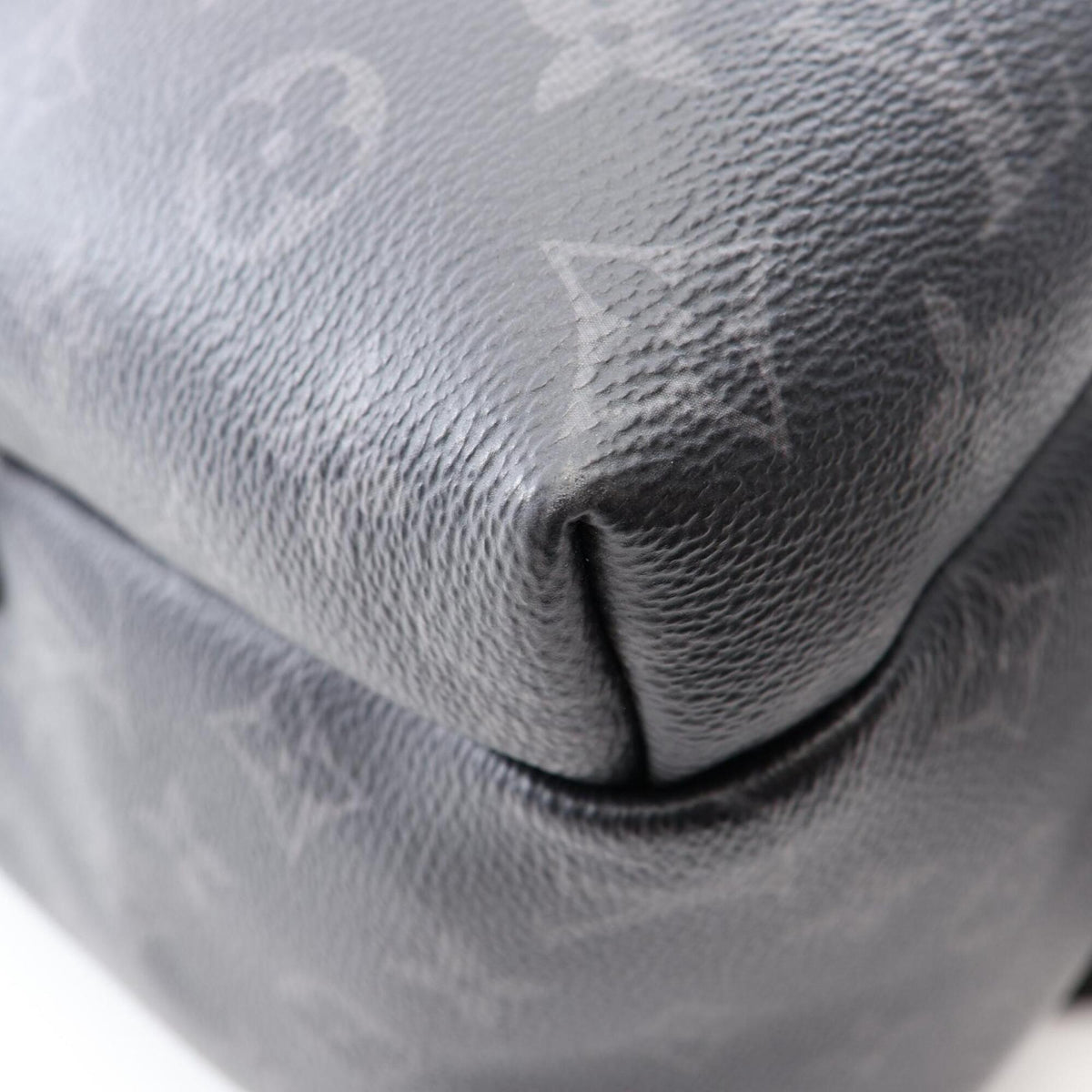Louis Vuitton Black Monogram Eclipse Monogram Eclipse Leather Backpack (Pre-Owned)
