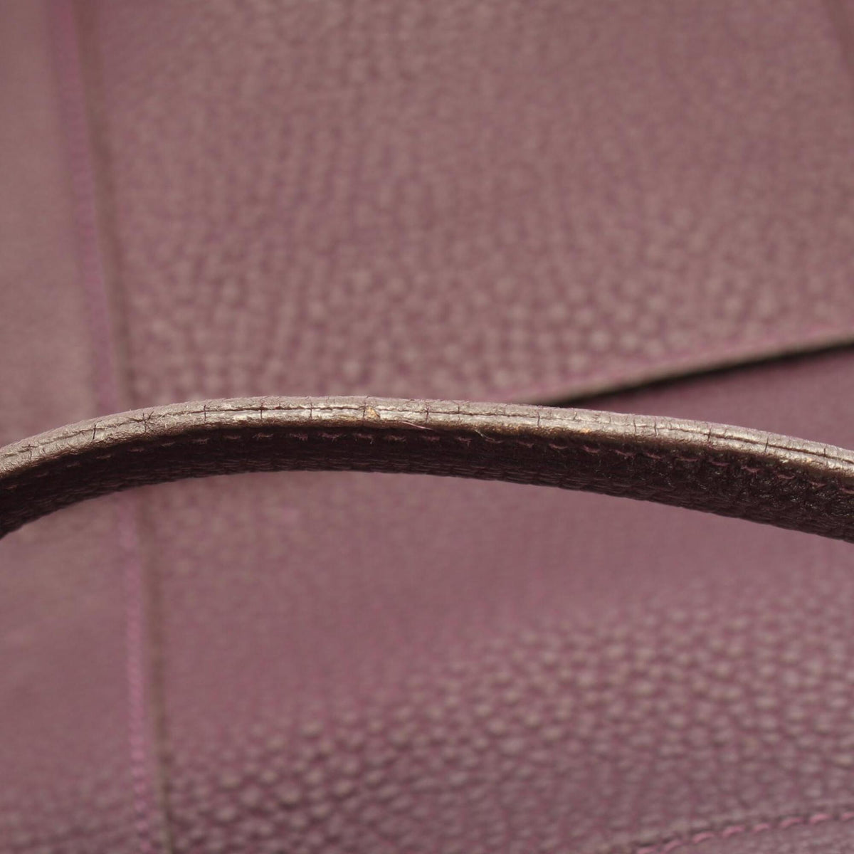 Hermes Purple Raisin Togo Leather Leather Handbag Tote Bag (Pre-Owned)