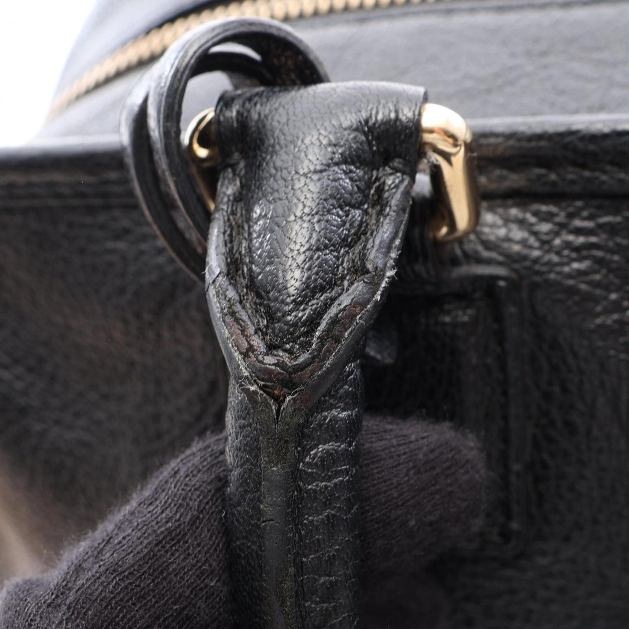 Loewe Black Leather Handbag (Pre-Owned)