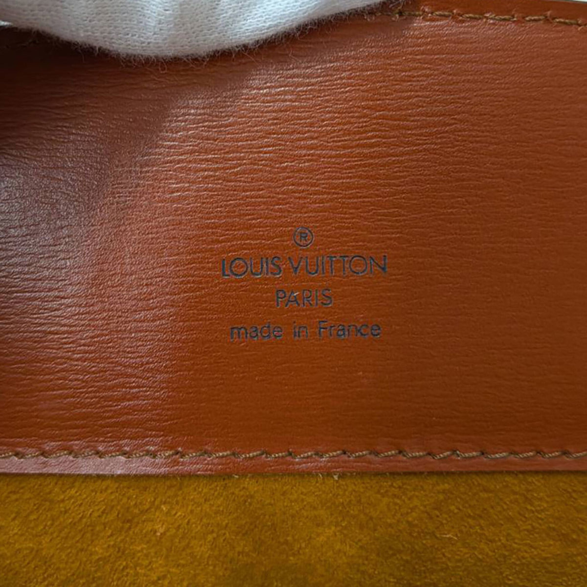 Louis Vuitton Brown Epi Leather Handbag Shoulder Bag (Pre-Owned)
