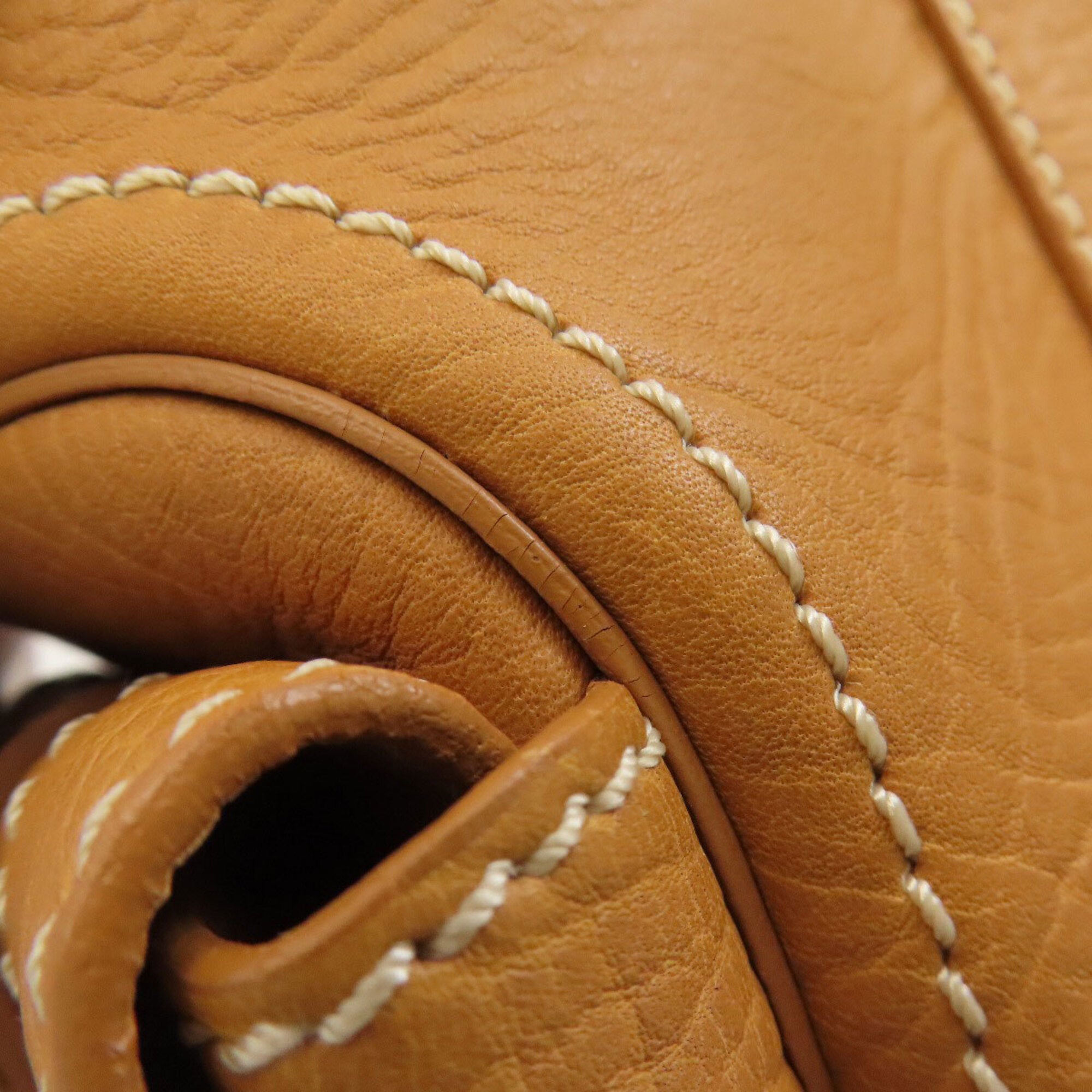 Celine Camel Leather Handbag (Pre-Owned)