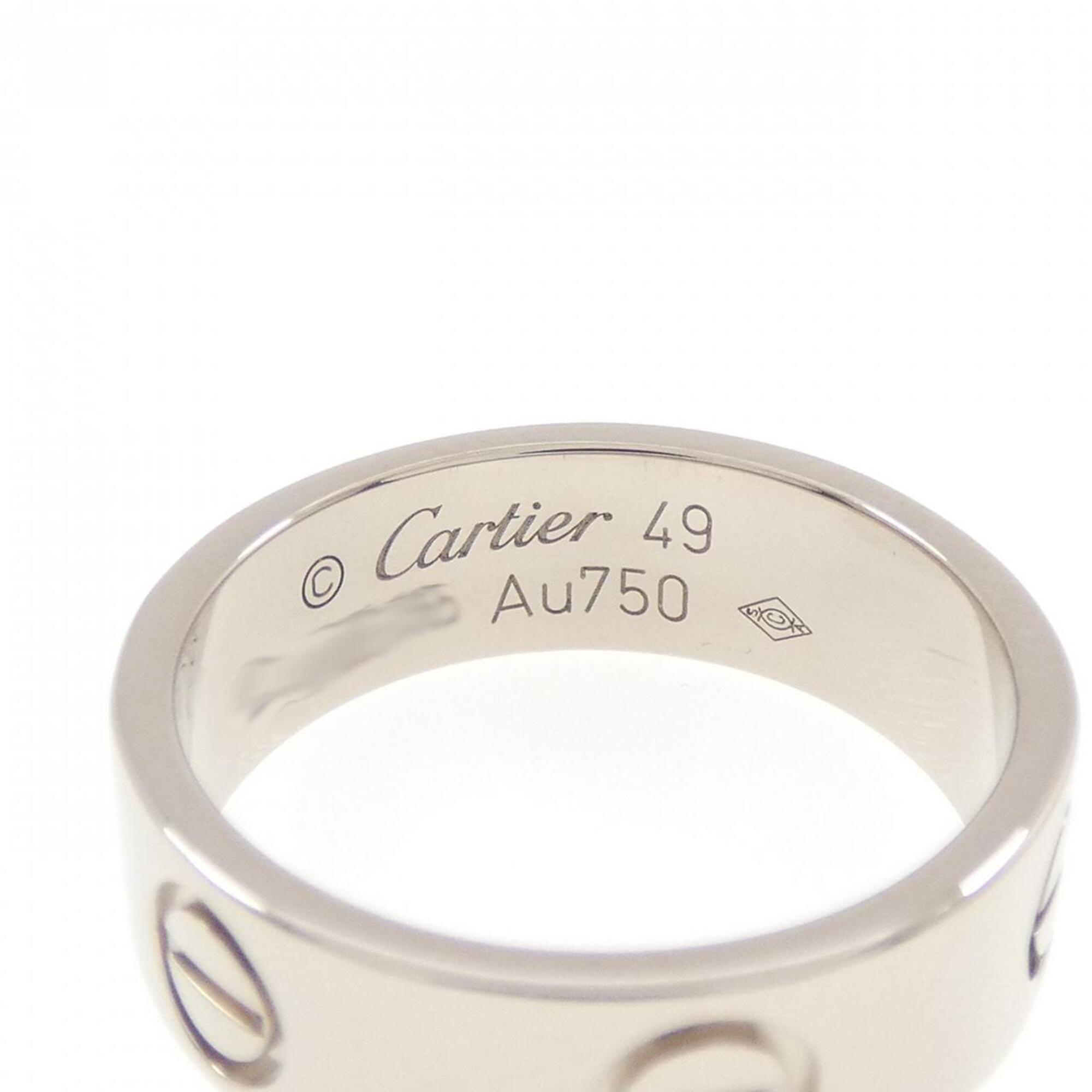 Cartier White Gold (18K) Band Ring (Pre-Owned)
