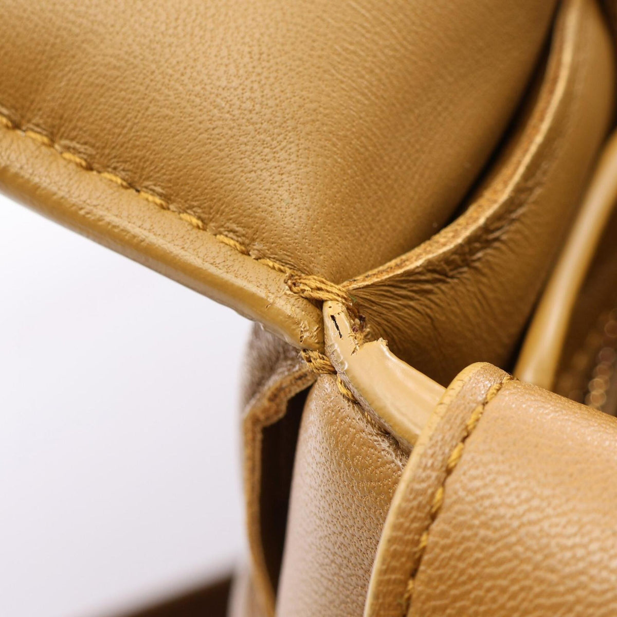 Bottega Veneta Brown Leather Handbag Shoulder Bag (Pre-Owned)