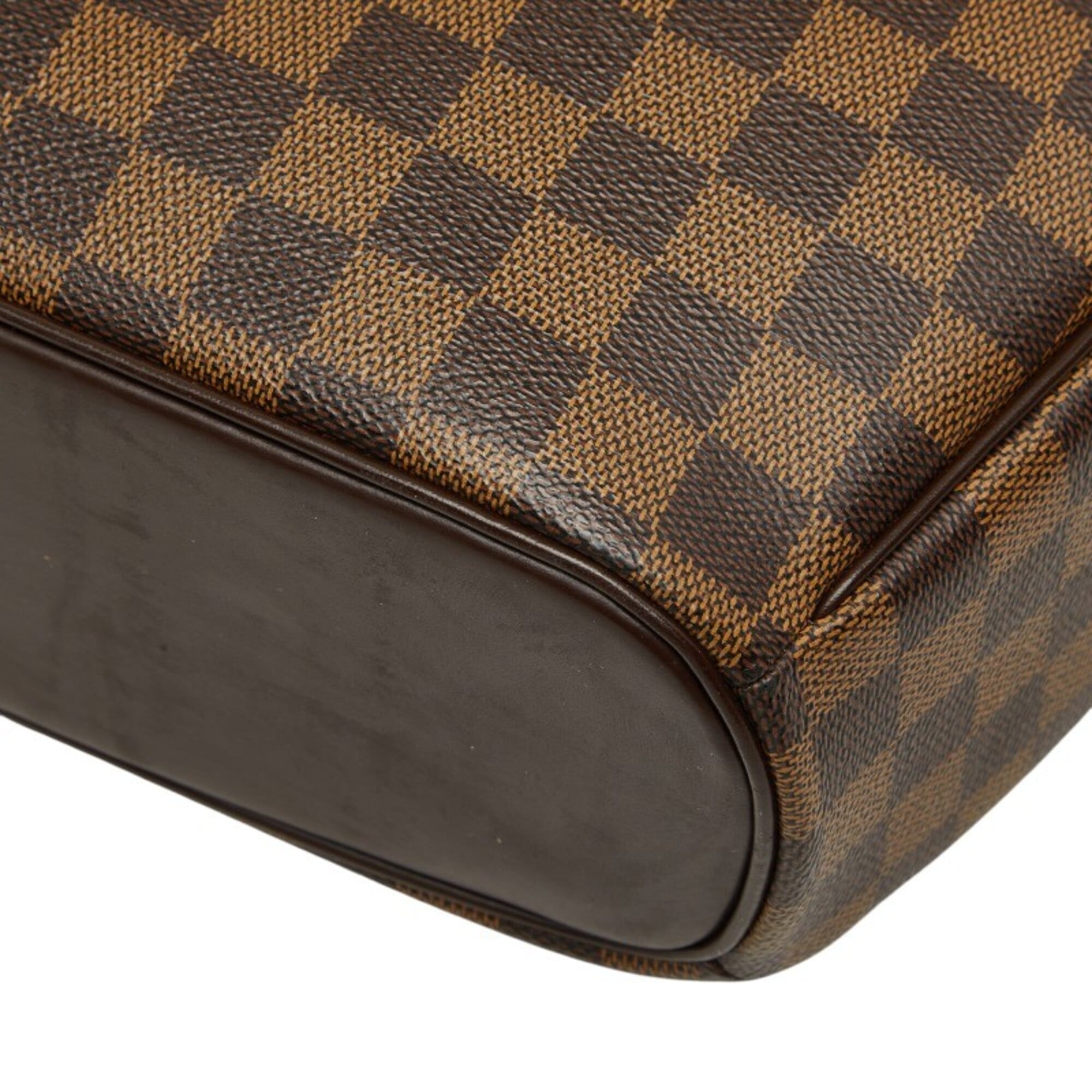 Louis Vuitton Brown Pvc Leather Handbag (Pre-Owned)