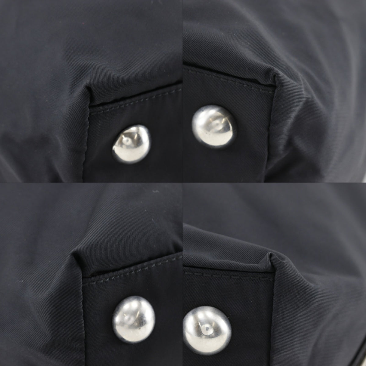 Prada Black Nylon Boston Bag Tote Bag (Pre-Owned)