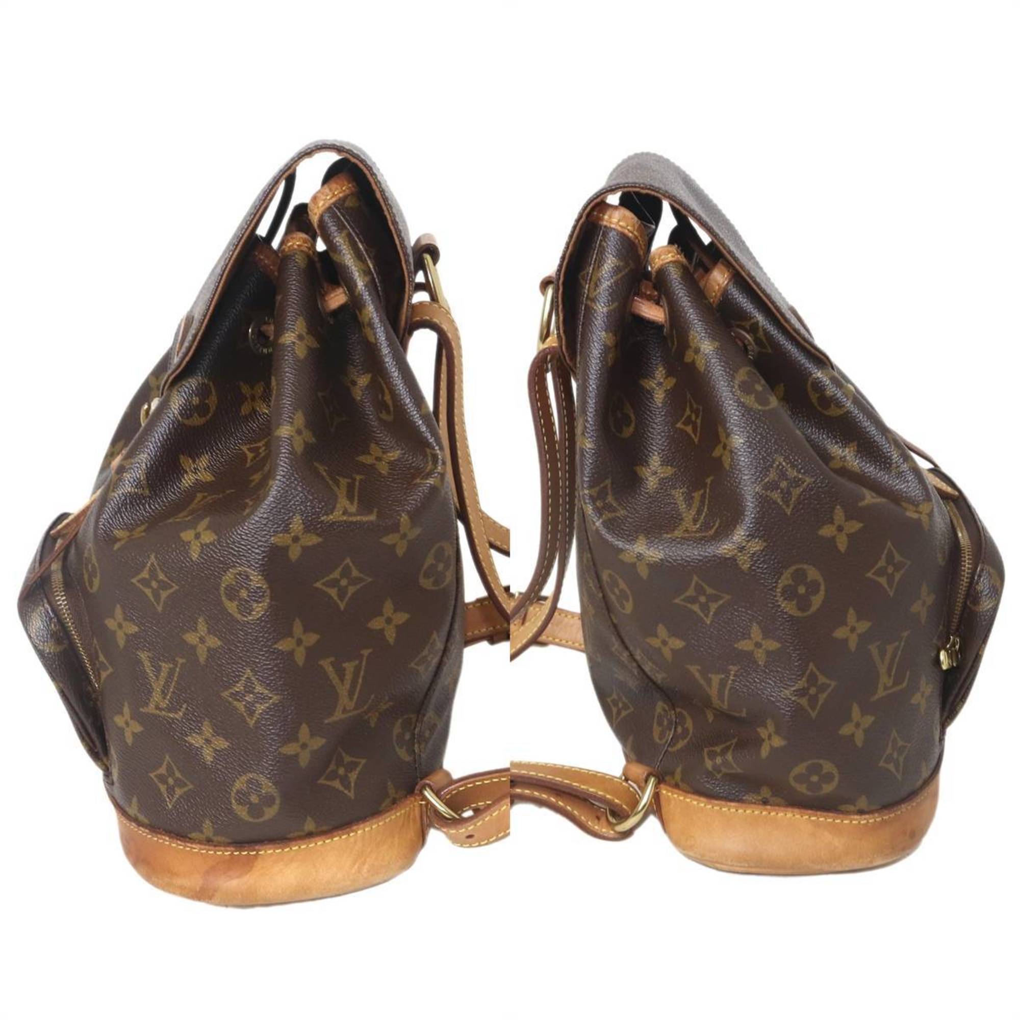 Louis Vuitton Monogram Brown Monogram Backpack (Pre-Owned)