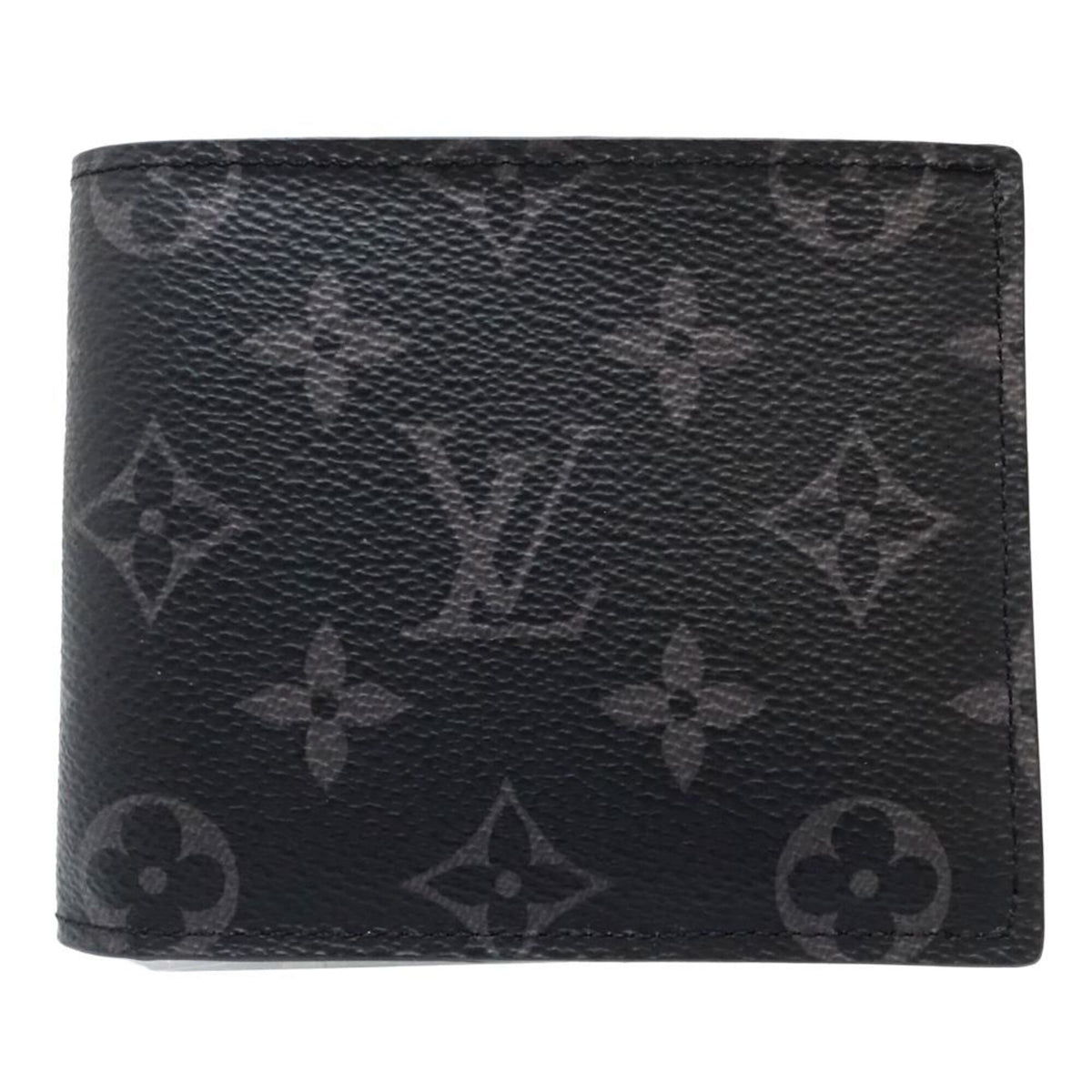 Louis Vuitton Black Monogram Eclipse Monogram Eclipse Wallet (Bi-Fold) (Pre-Owned)