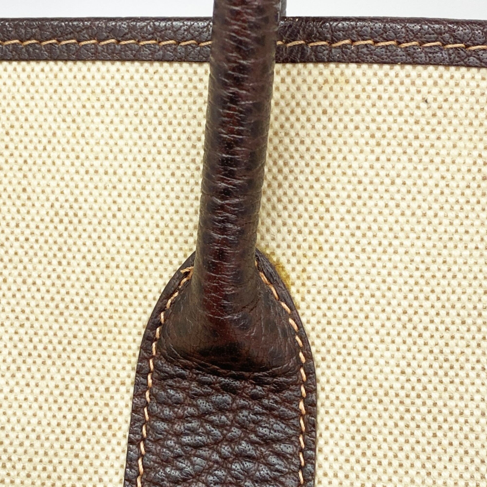 Hermes Brown Toile H Tote Bag (Pre-Owned)