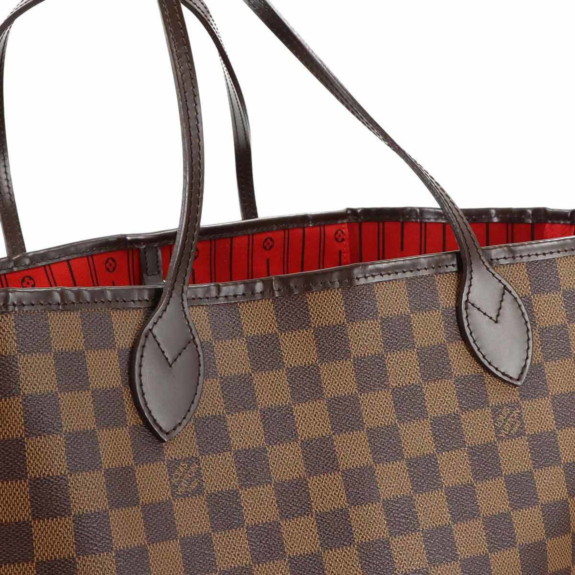 Louis Vuitton Cerise Damier Canvas Ebene Damier Canvas Handbag Tote Bag (Pre-Owned)