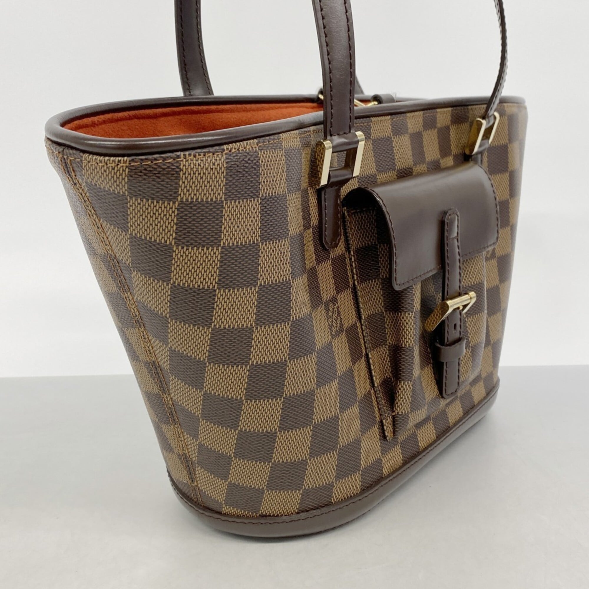 Louis Vuitton Ebene Handbag (Pre-Owned)